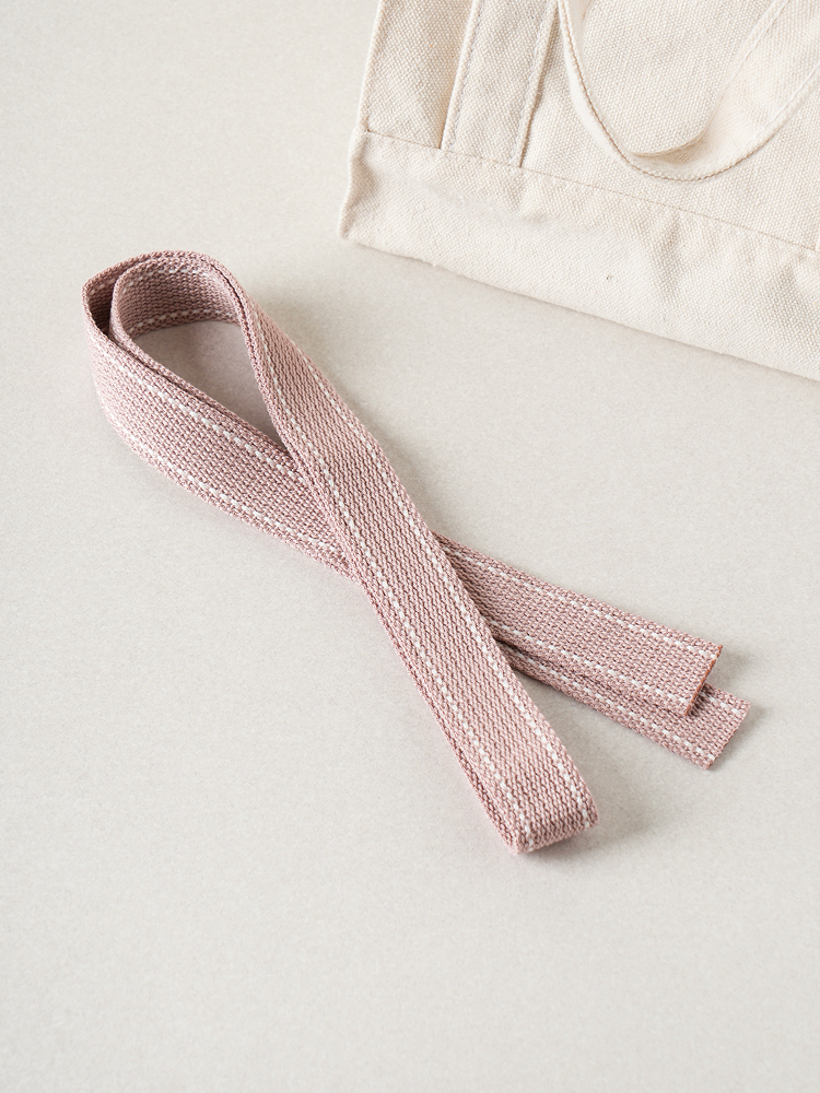 Japanese-made stitched bag strap 2.5 cm