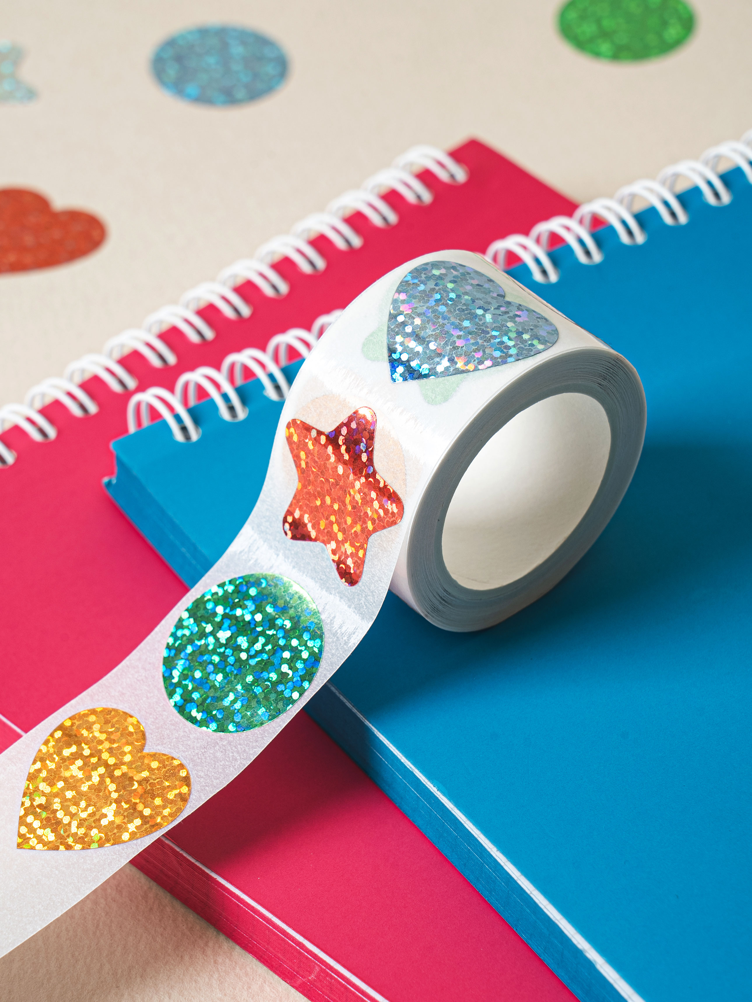 220 hologram roll stickers