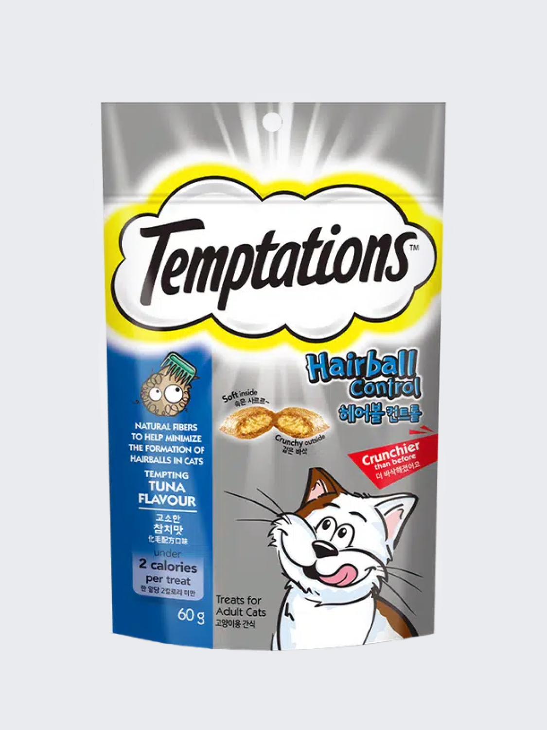 [Pet] Temptation Hairball Control 60 g