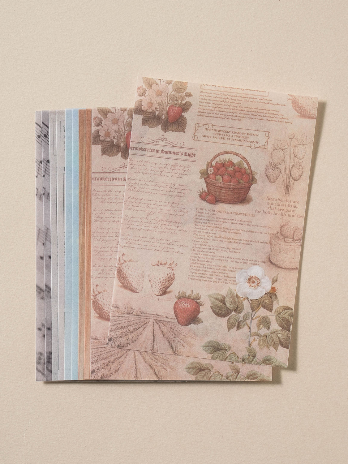 10 sheets of cut-out DIY stickers