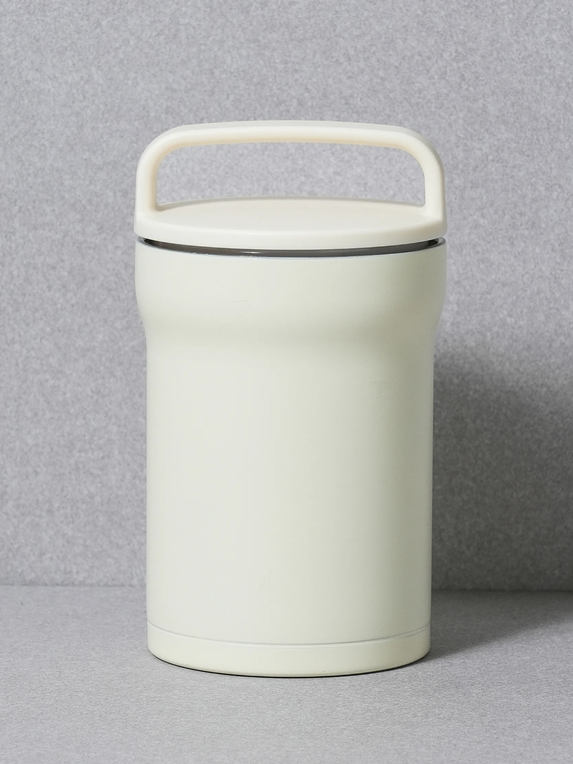 Basic handle bamboo container 400 ml