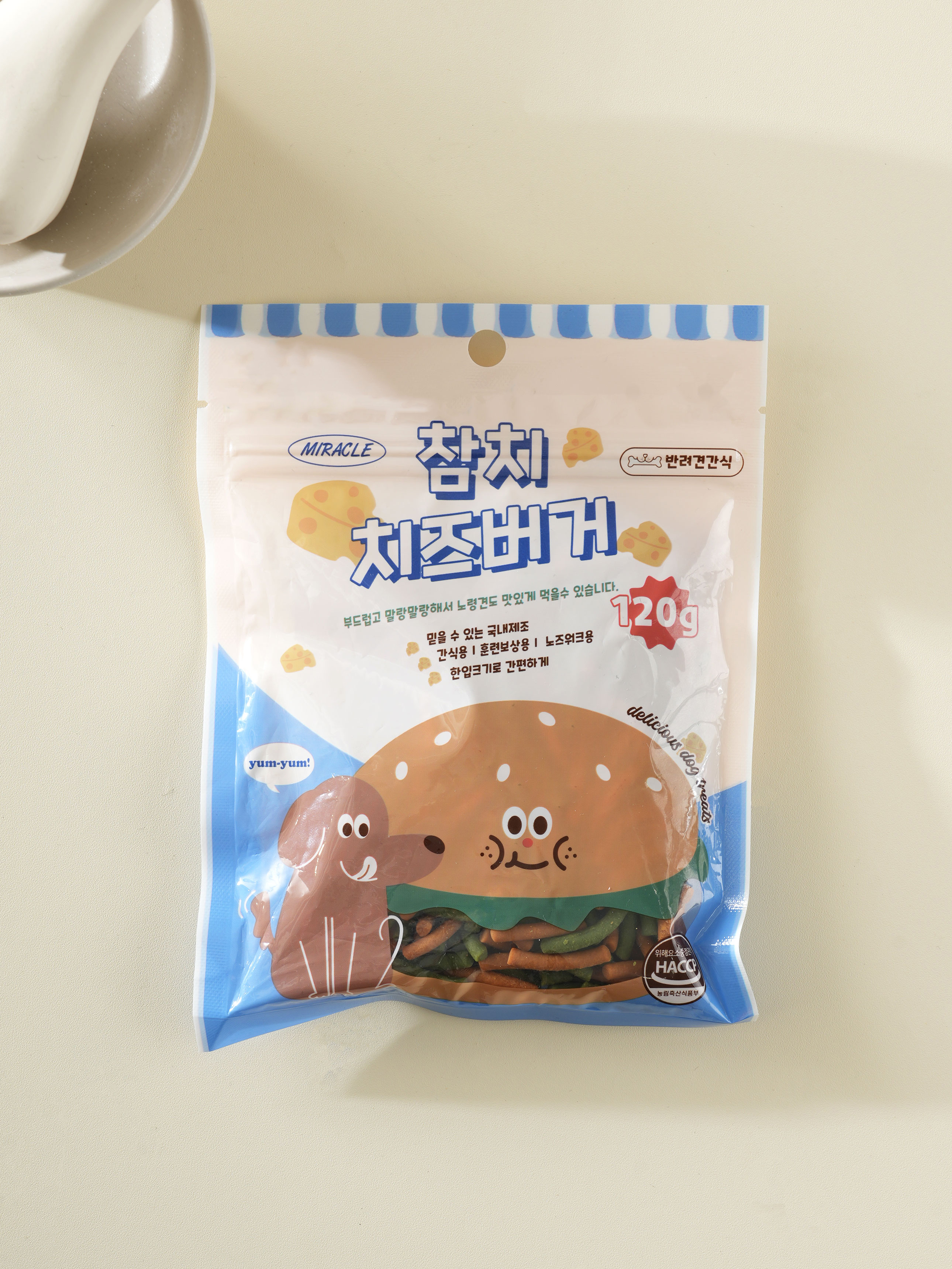 [Pet] Miracle Cheese Burger for Dogs 120 g Tuna