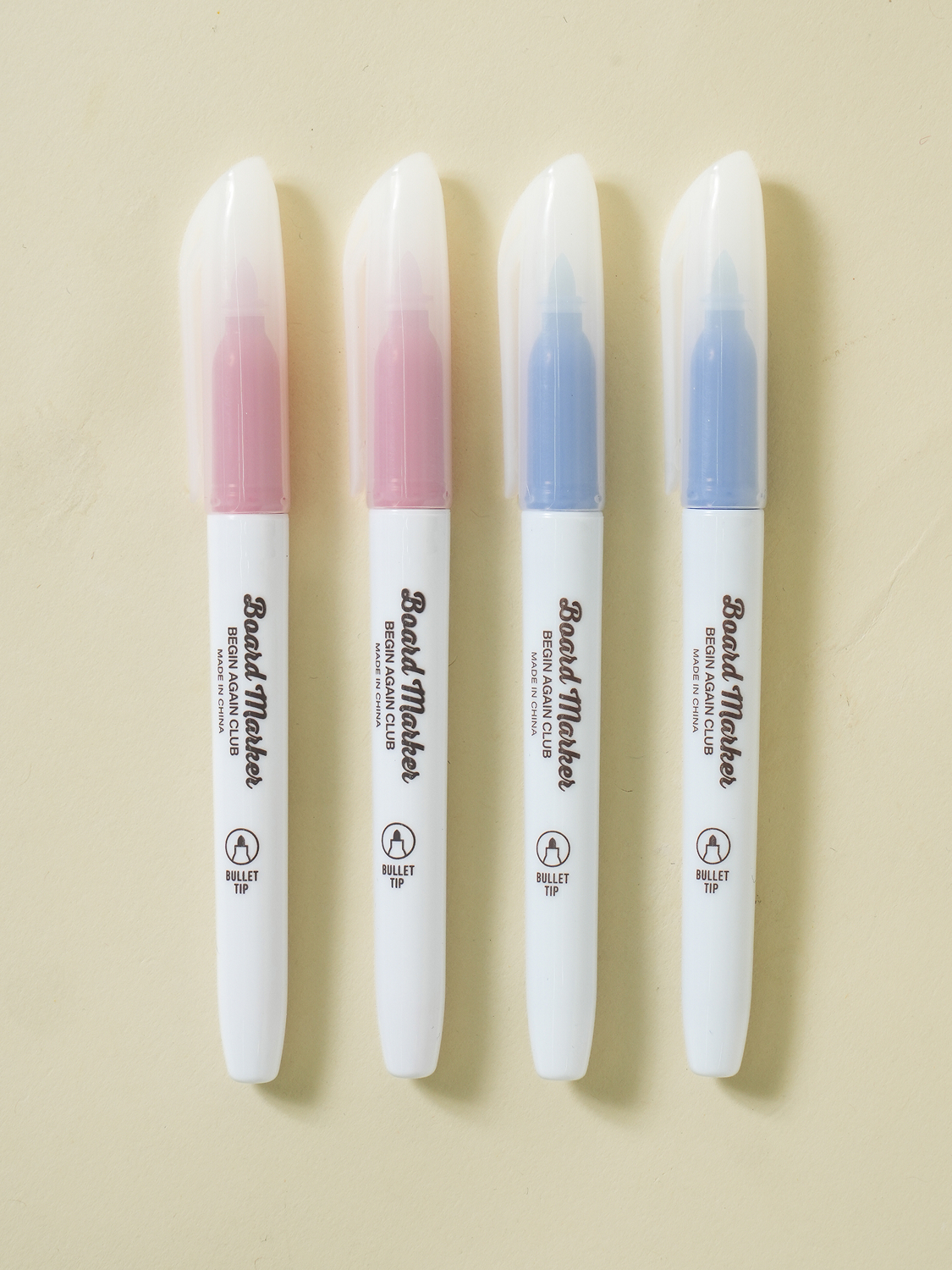Slim Whiteboard Marker (Blue Red) 4pcs