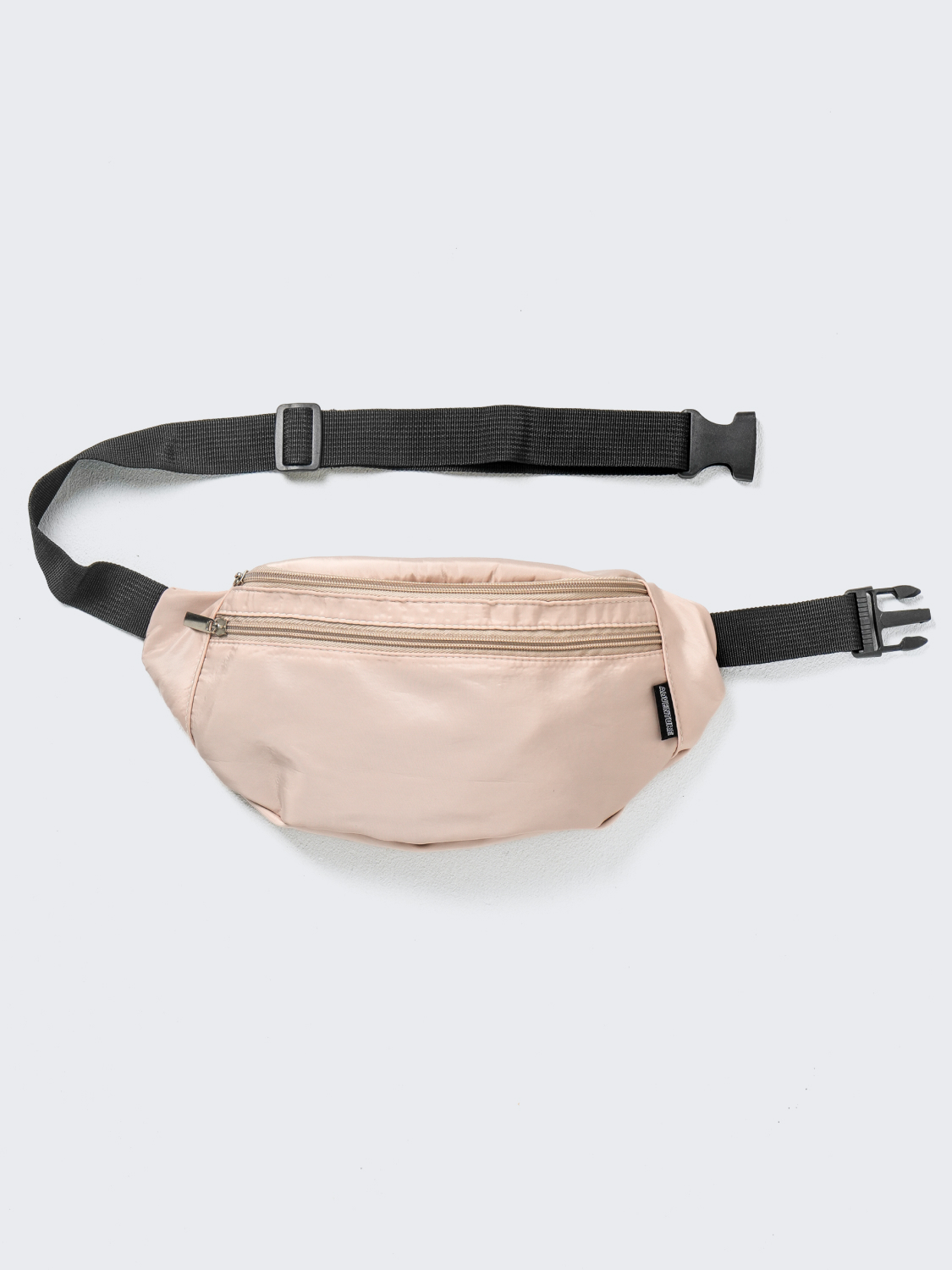 cross hip bag beige