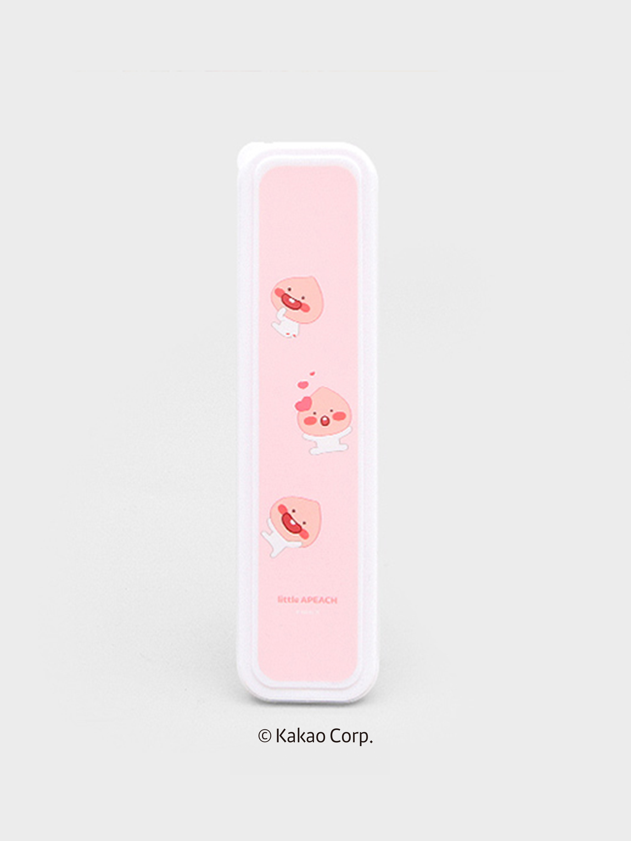 Little Kakao Friends Cutlery Case Pink