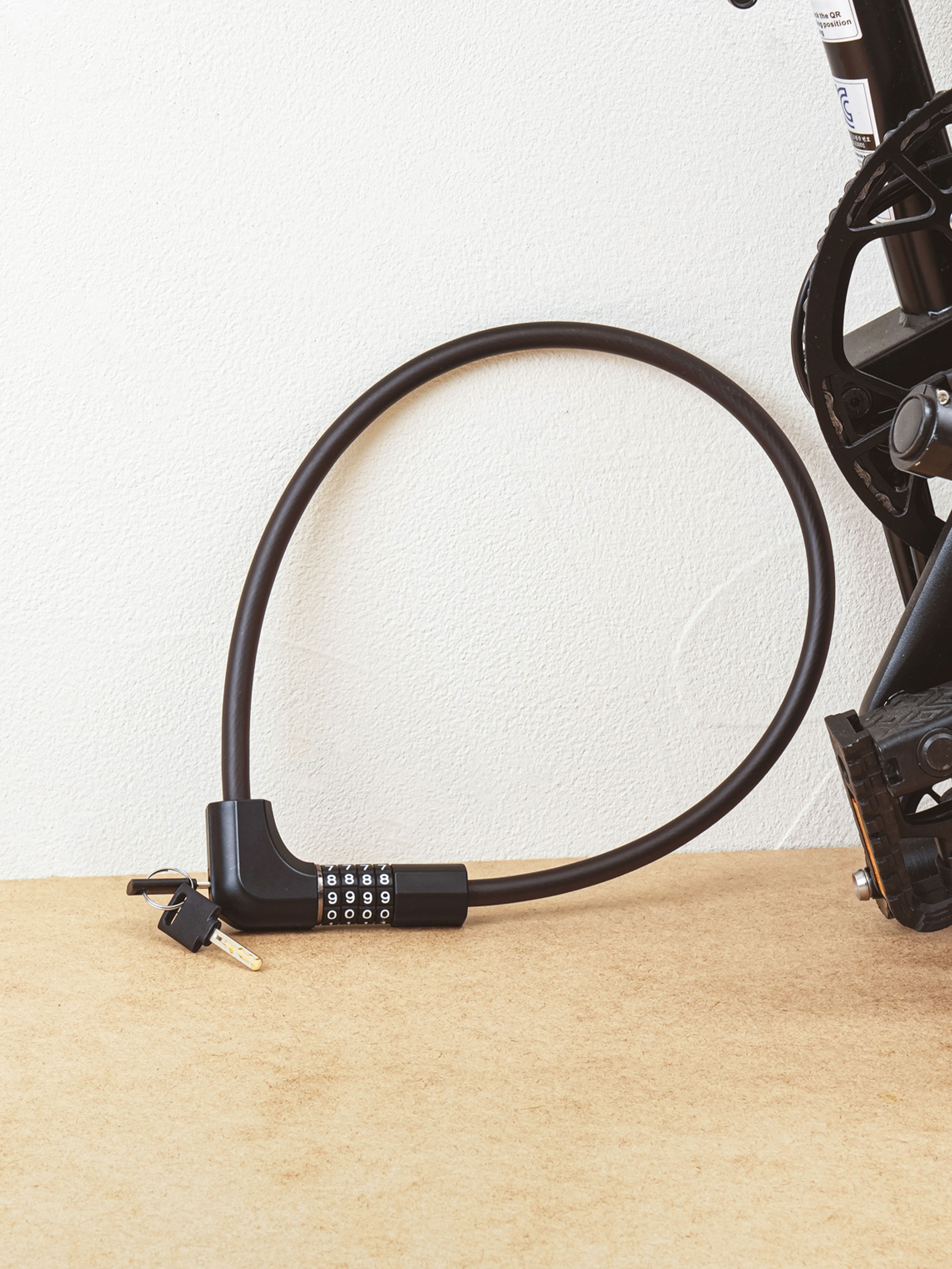 double type bicycle lock