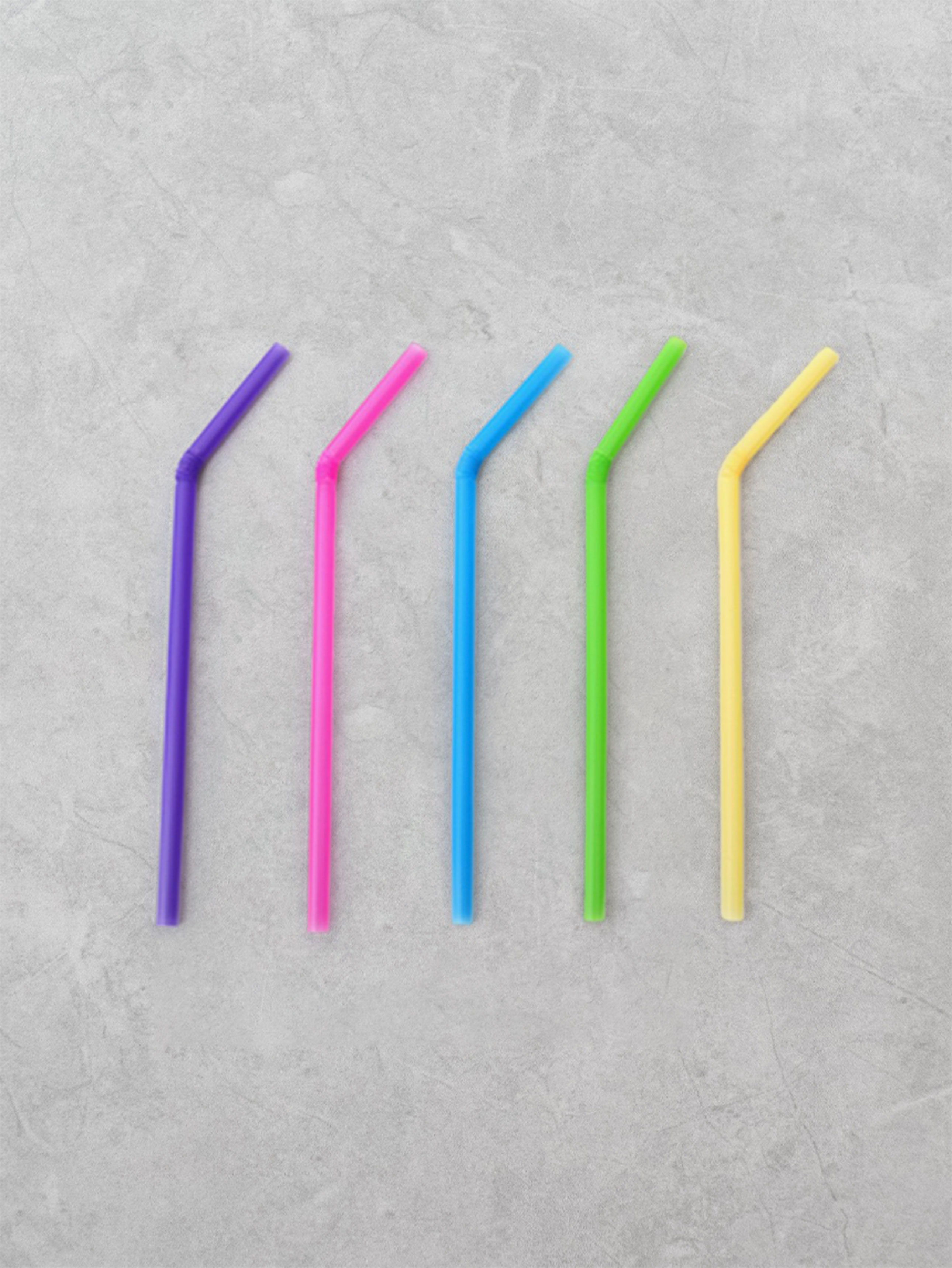 Shake Wrinkle Straw 0.8X22cm 60P