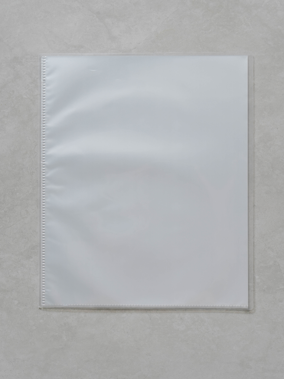 A4 clear file slim type 20 sheets