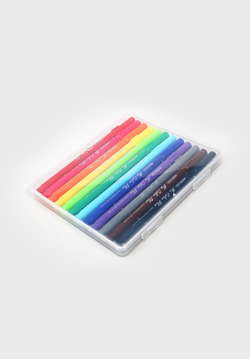 12 colored rollerball pens (case included)