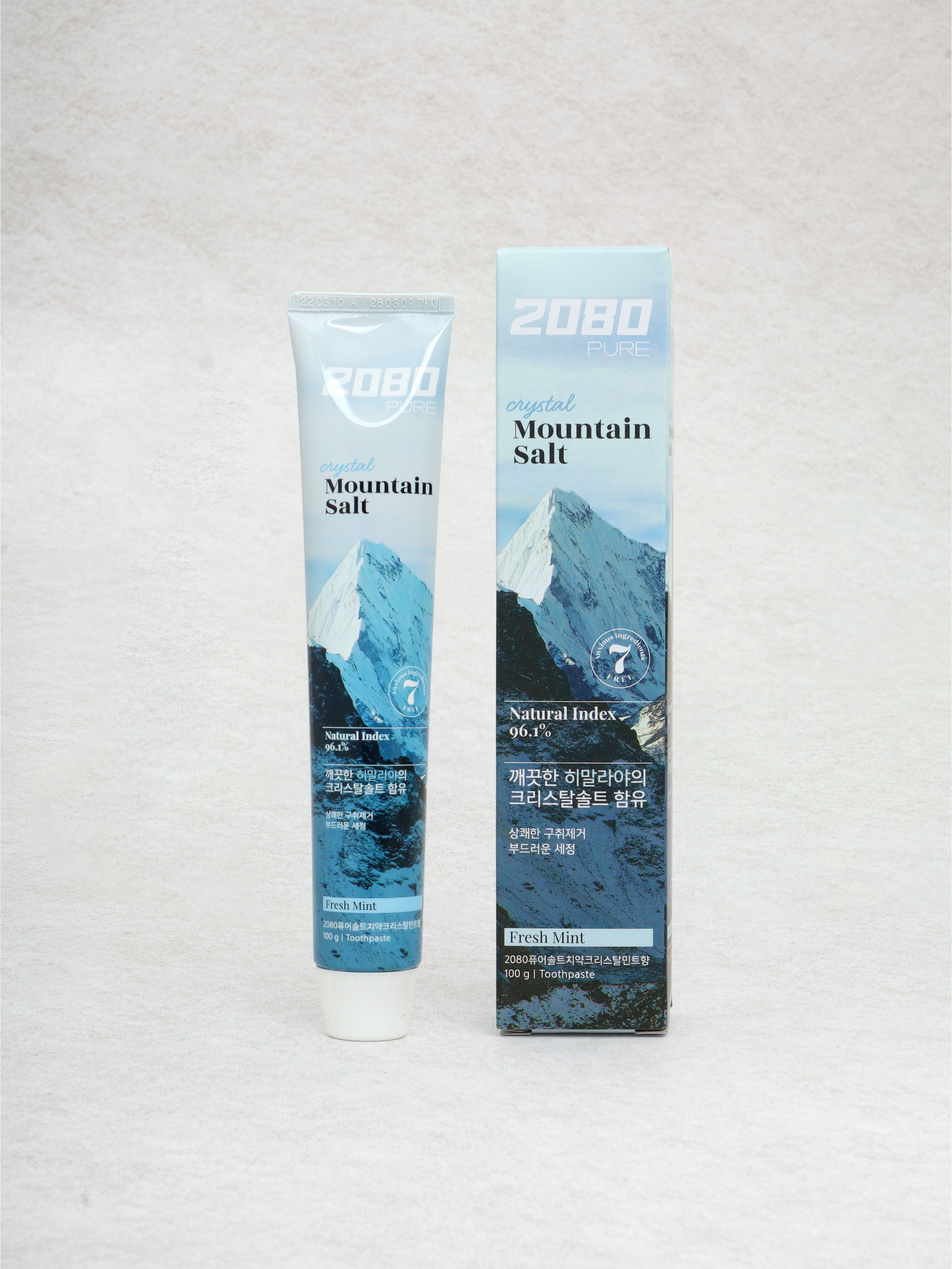 2080 Pure Salt Toothpaste Crystal Mint 100g