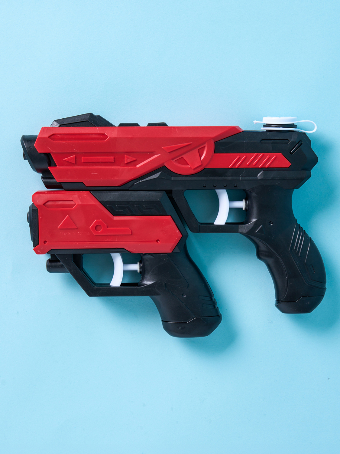 Detachable dual pistol water gun red