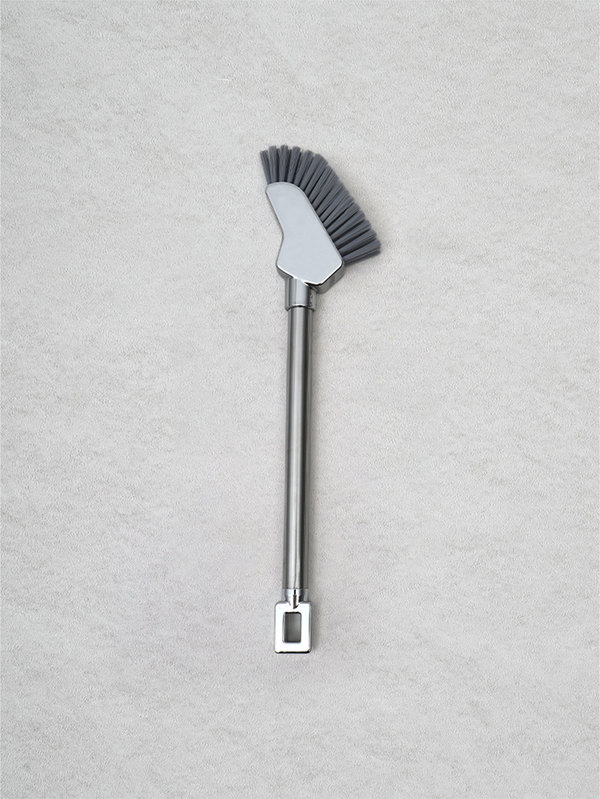 Chrome plated PP cleaning brush
