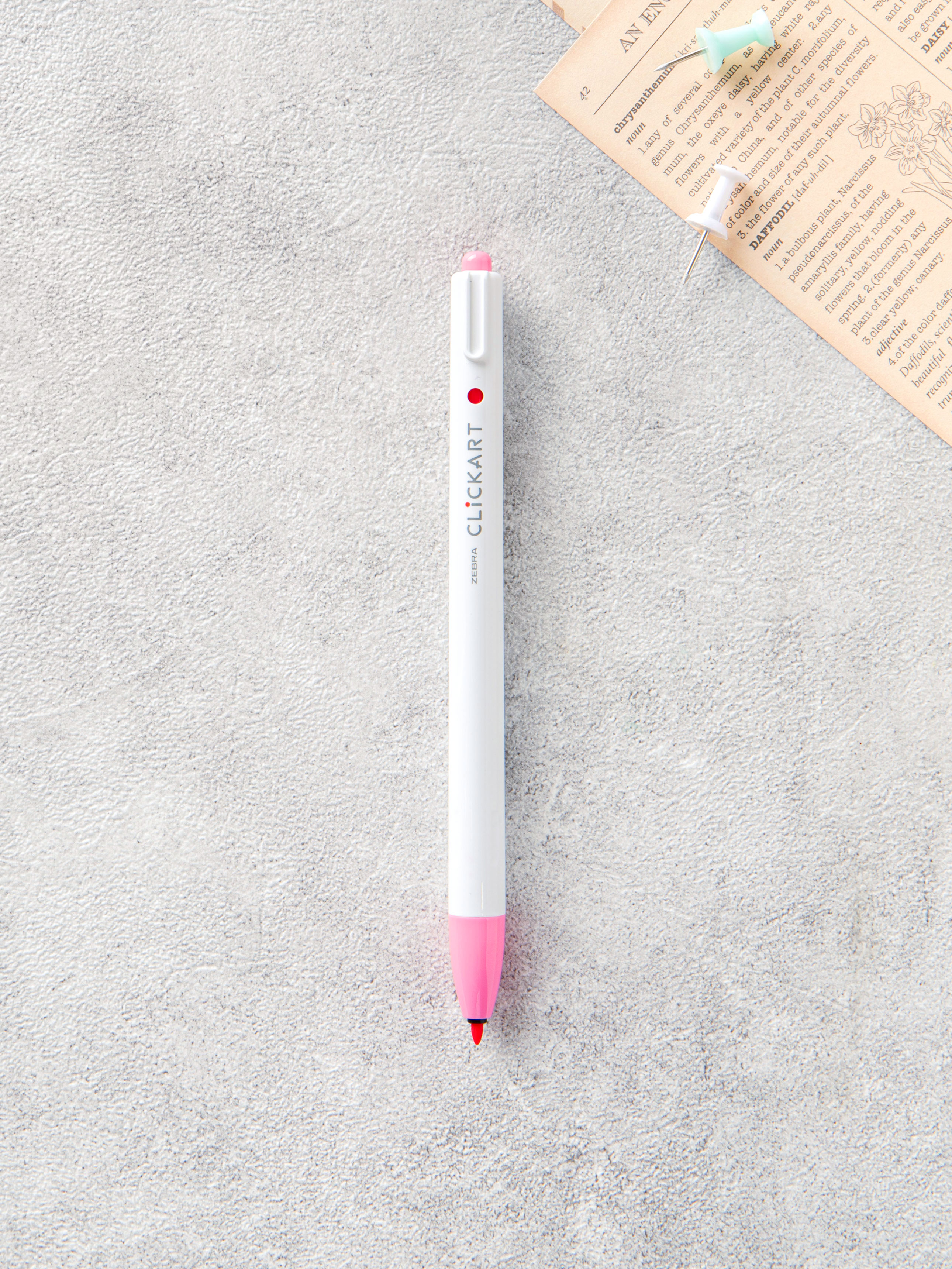 Zebra Click Art 0.6 mm Pink