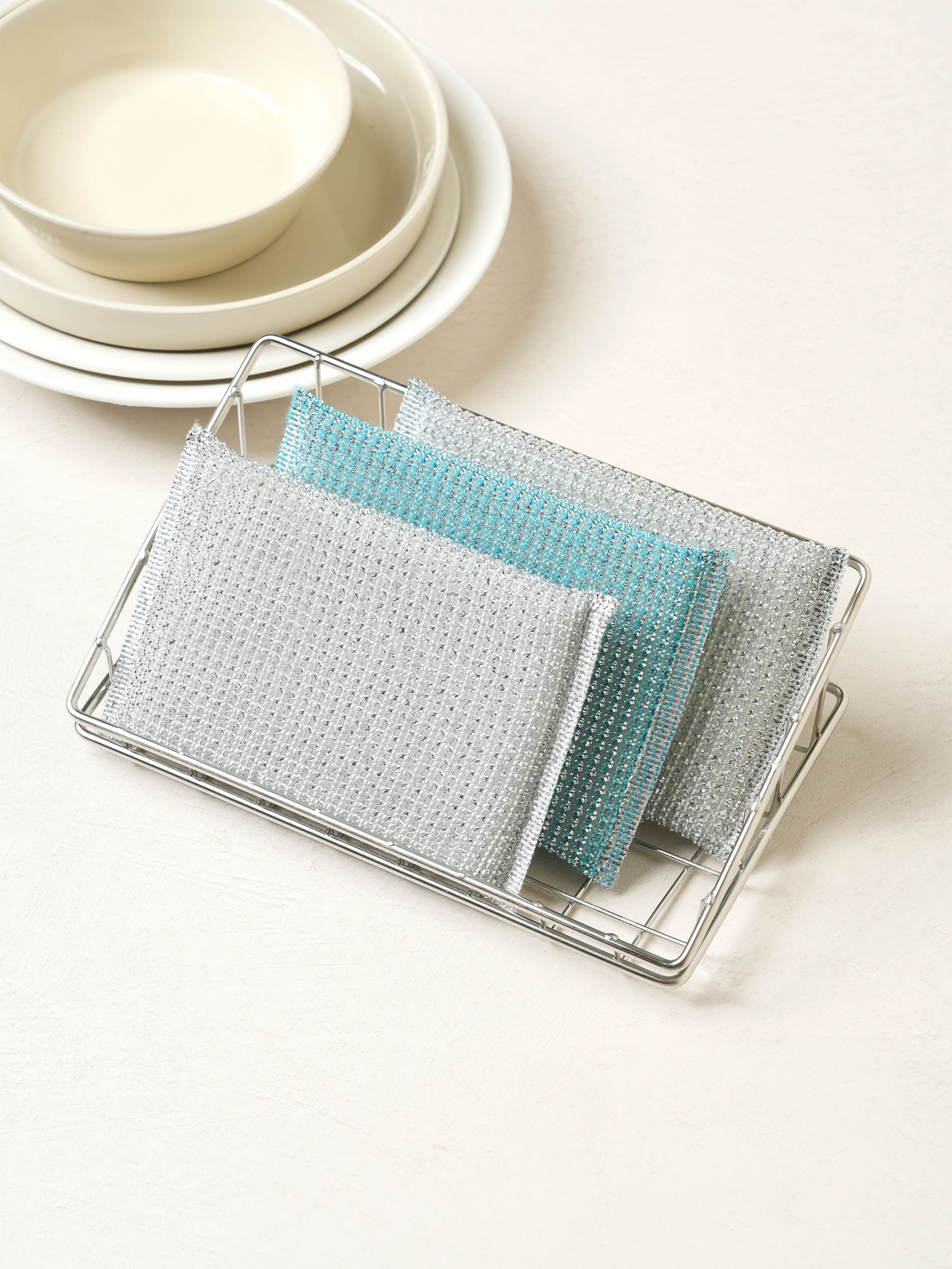 Simple sponge scrubber (3 pieces)