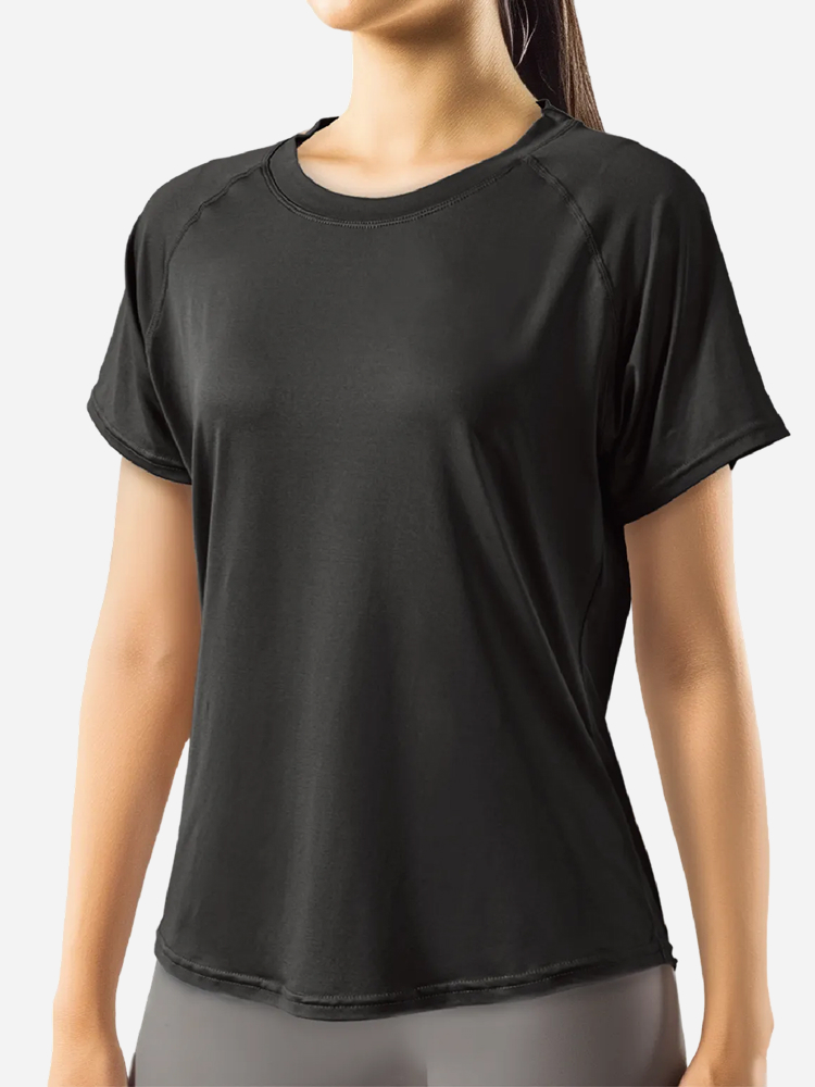 [Women] Loose fit short sleeve S/M/L black