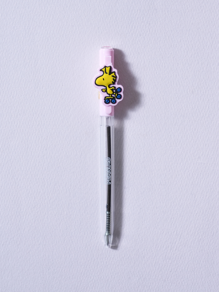 Peanuts Woodstock Rotating Mascot Ballpoint Pen 0.5 mm Black
