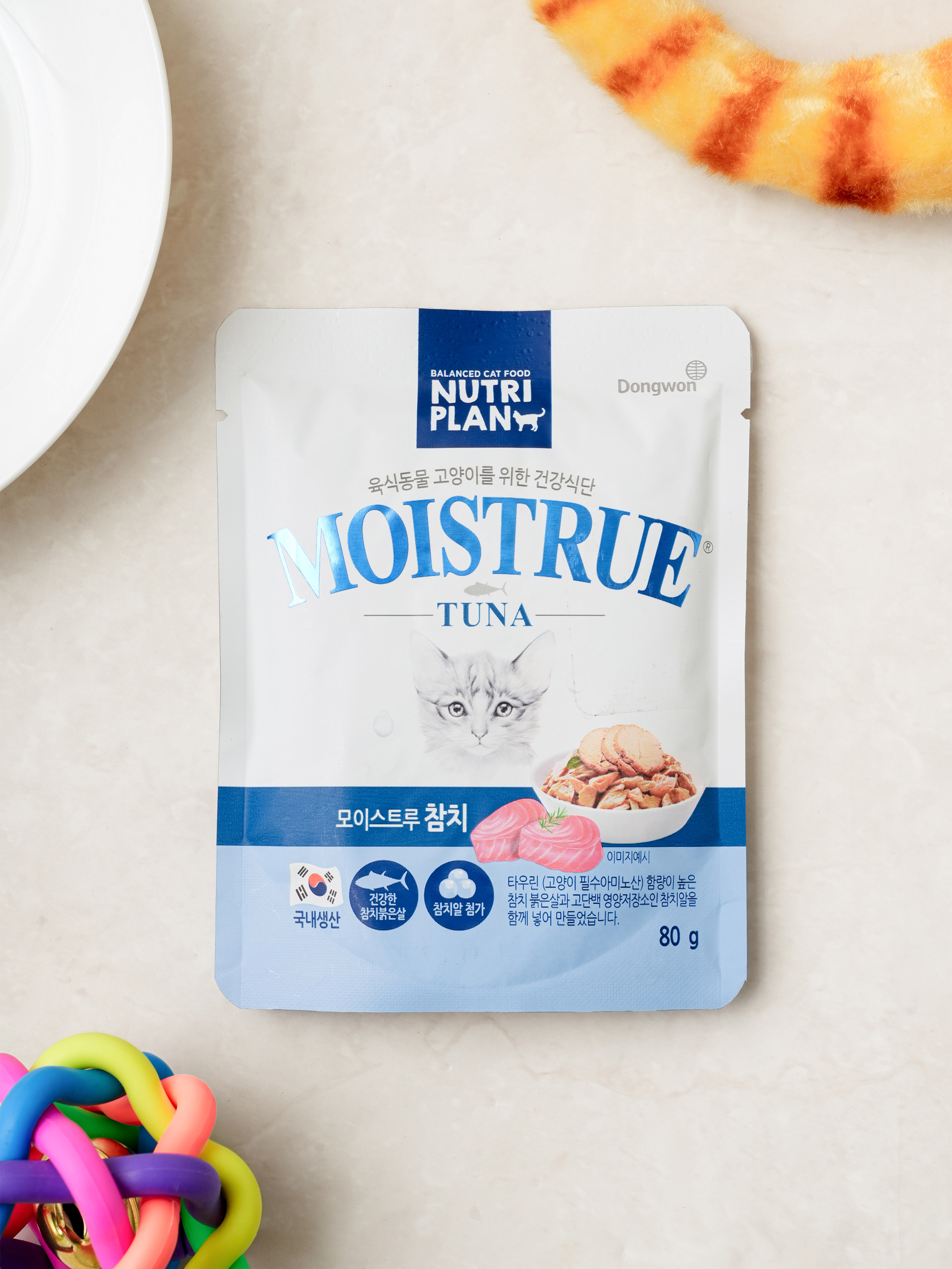 [Pet] Dongwon Nutriplan Moistru Tuna 80 g