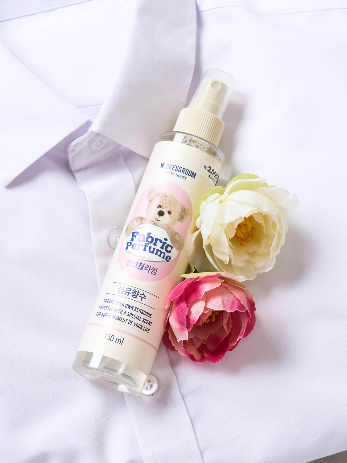 W Dressroom Textile Perfume 150 ml Pink Blossom Fragrance