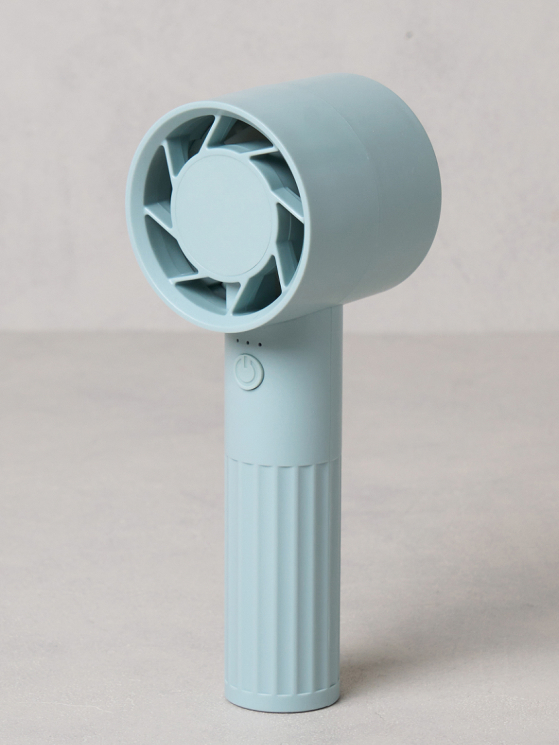 LED 원형 핸디 선풍기 그린