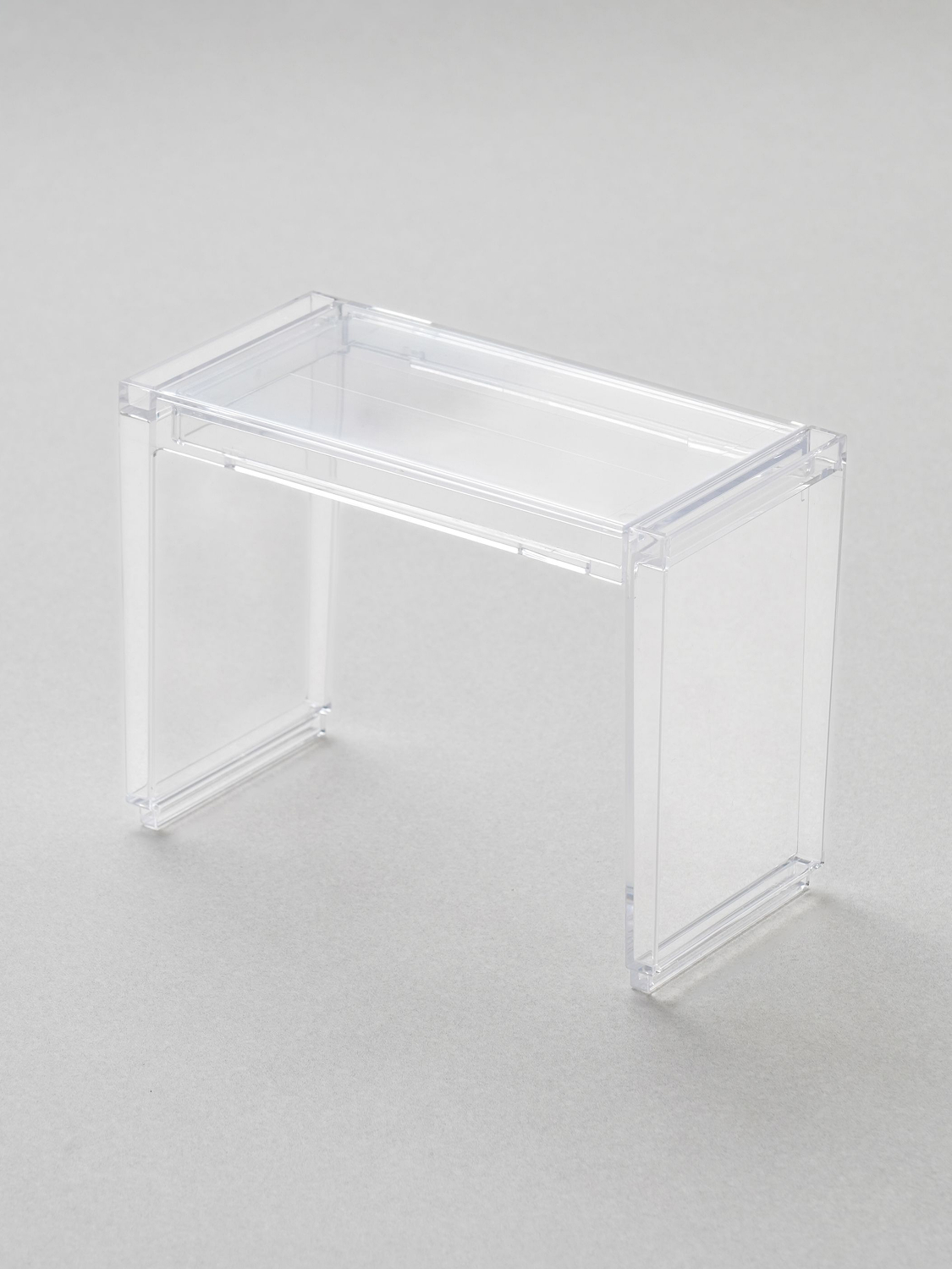 Clear slide shelf rack 14-22 cm made in Japan