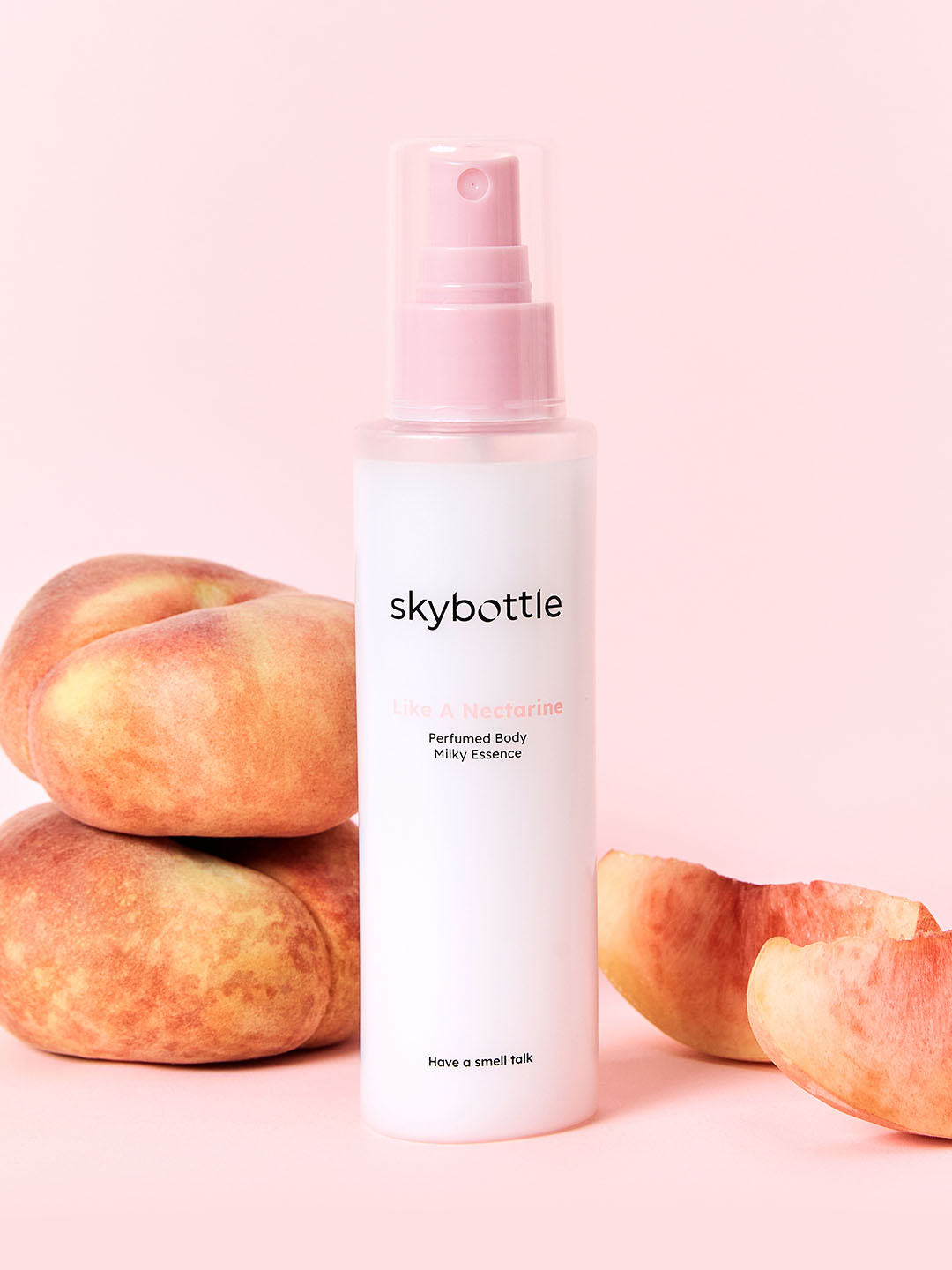 Sky Bottle Like Nectarine Perfume Body Milky Essence 120 ml