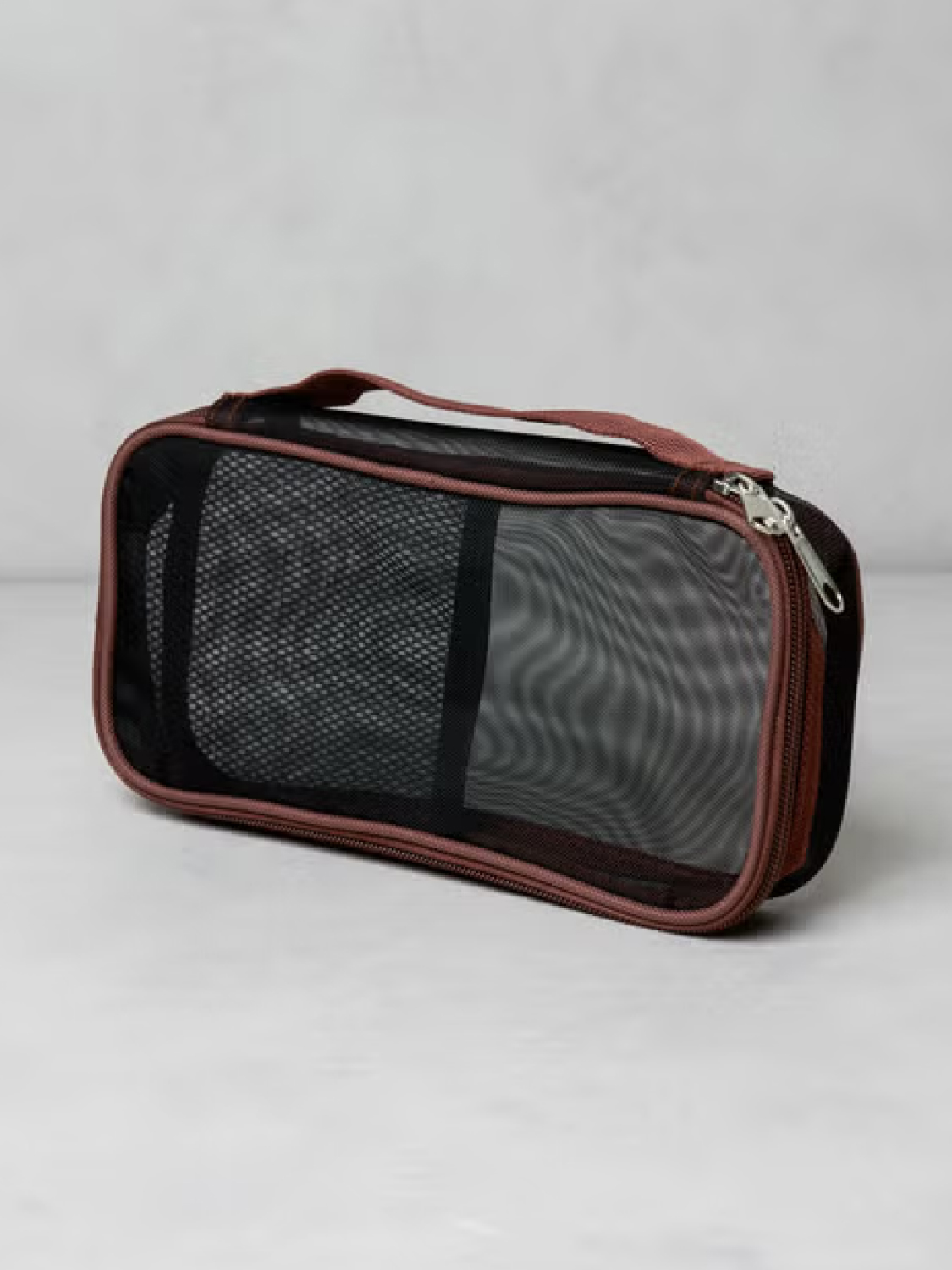 Camping Mesh Pouch Brown