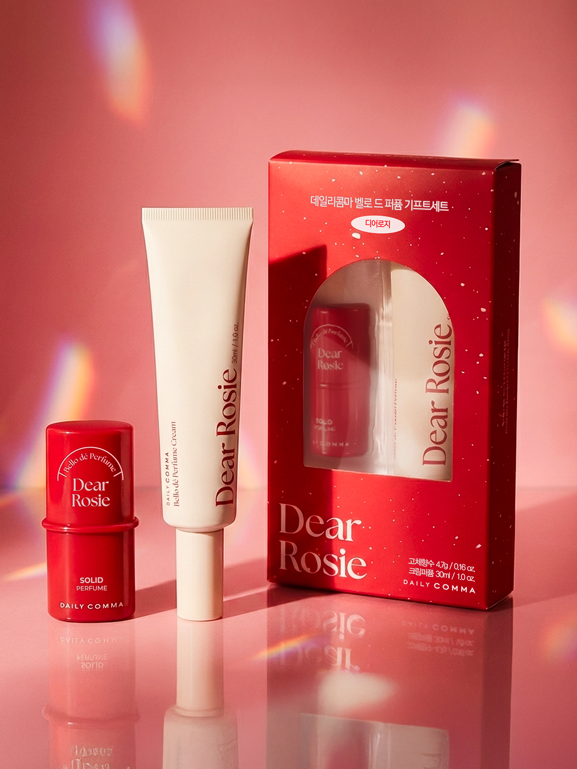 Daily Comma Belleau de Parfum Gift Set Deerology (Solid Perfume + Cream Perfume)