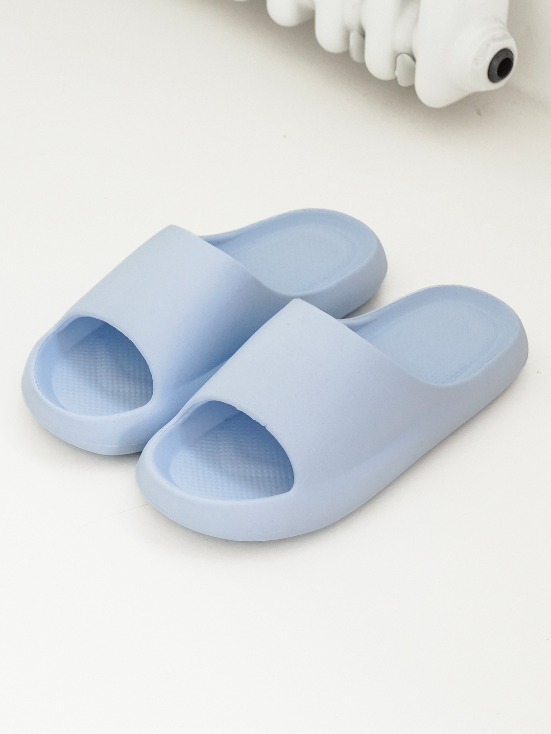 EVA 푹신 쿠션 슬리퍼 240 mm 블루