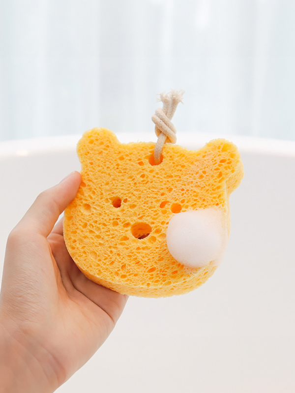 Hypoallergenic vegetable bath sponge