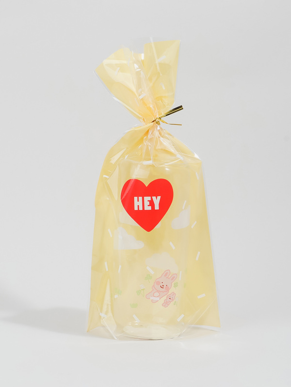 10 heart long non-adhesive packaging bags