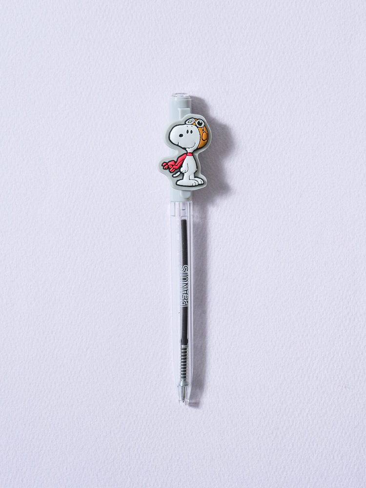 Peanuts Goggles Snoopy Rotating Mascot Ballpoint Pen 0.5 mm Black