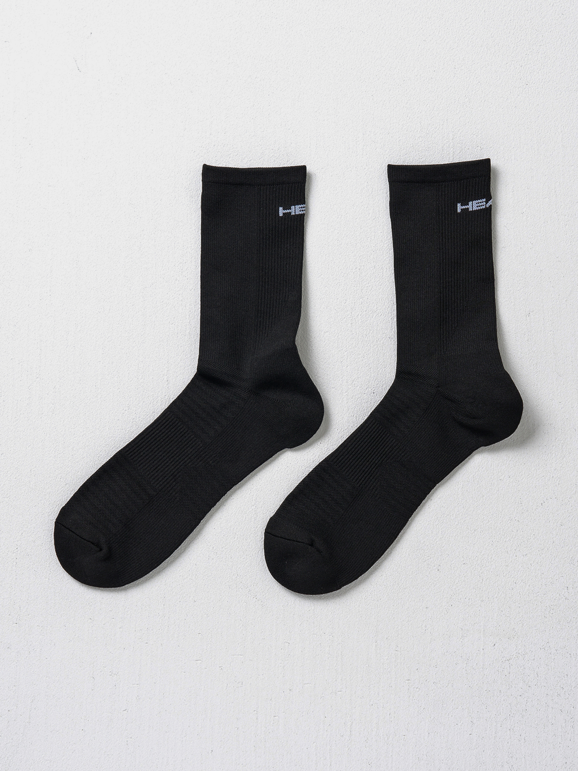 [Men] HEAD long socks black