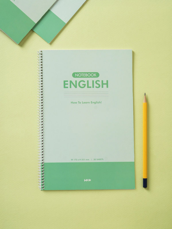 30 middle and high school student English notebooks