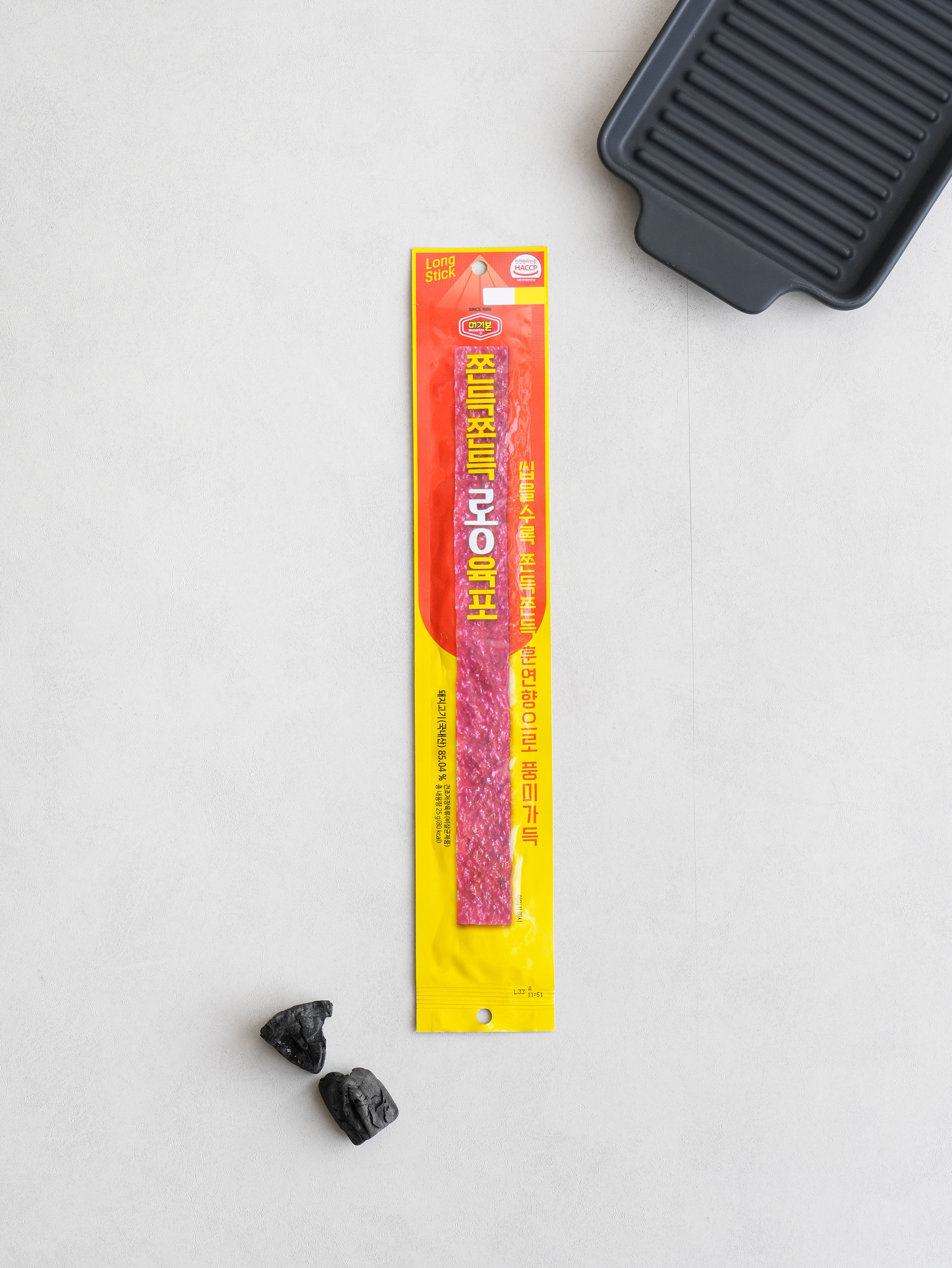 Chewy long beef jerky 25 g