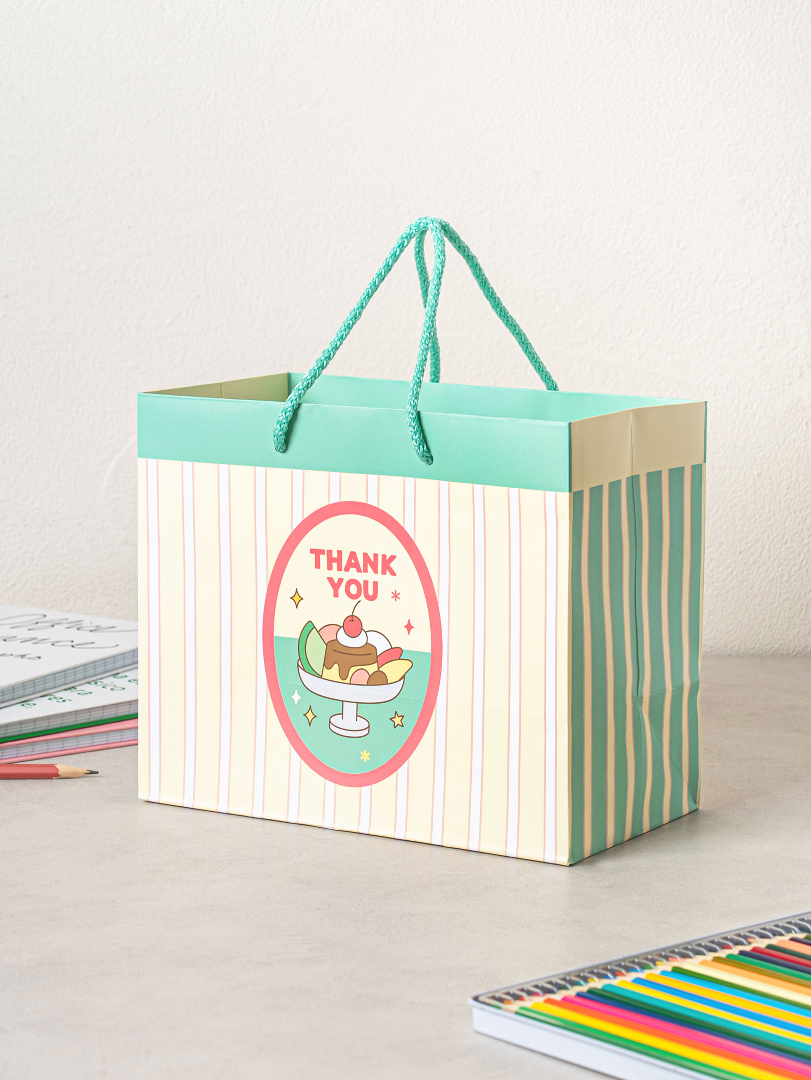 pudding shopping bag