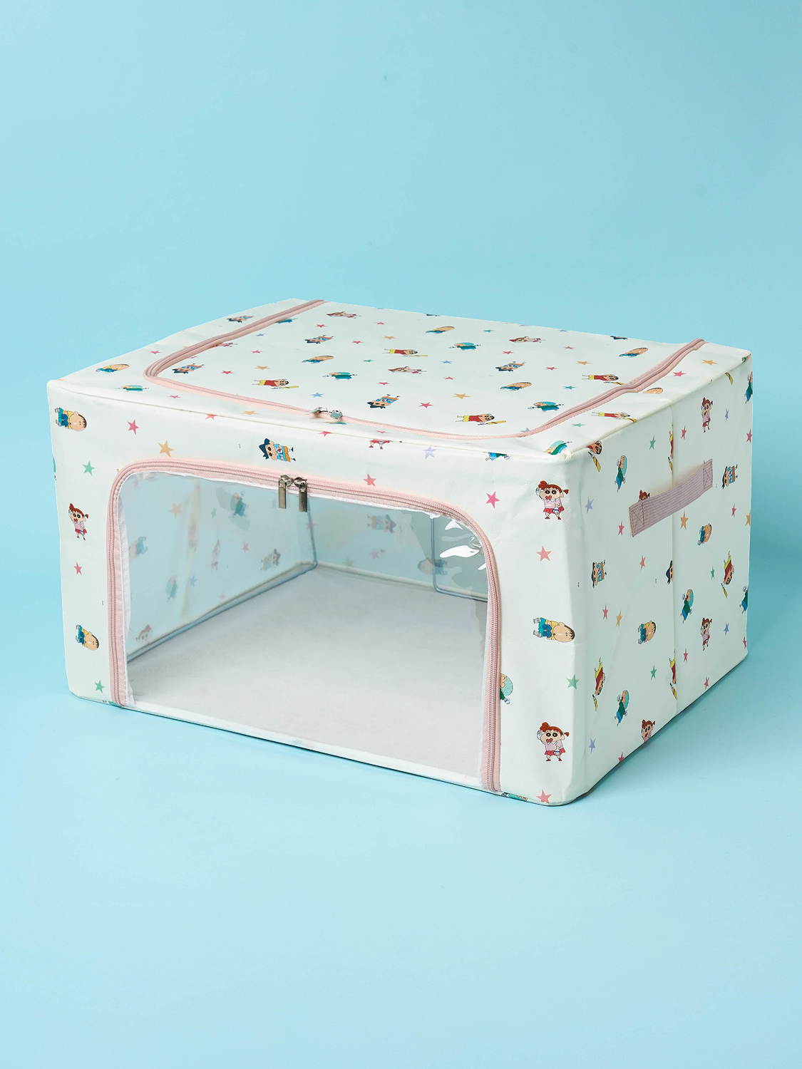 Crayon Shin-chan non-woven storage box 66 L Crayon Shin-chan and Friends