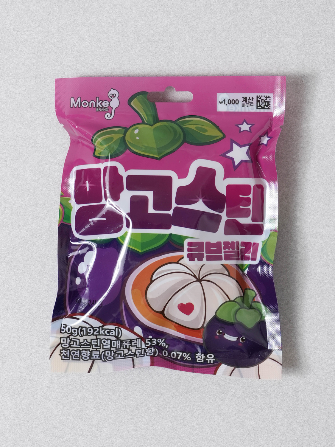 Mangosteen Cube Jelly 50 g