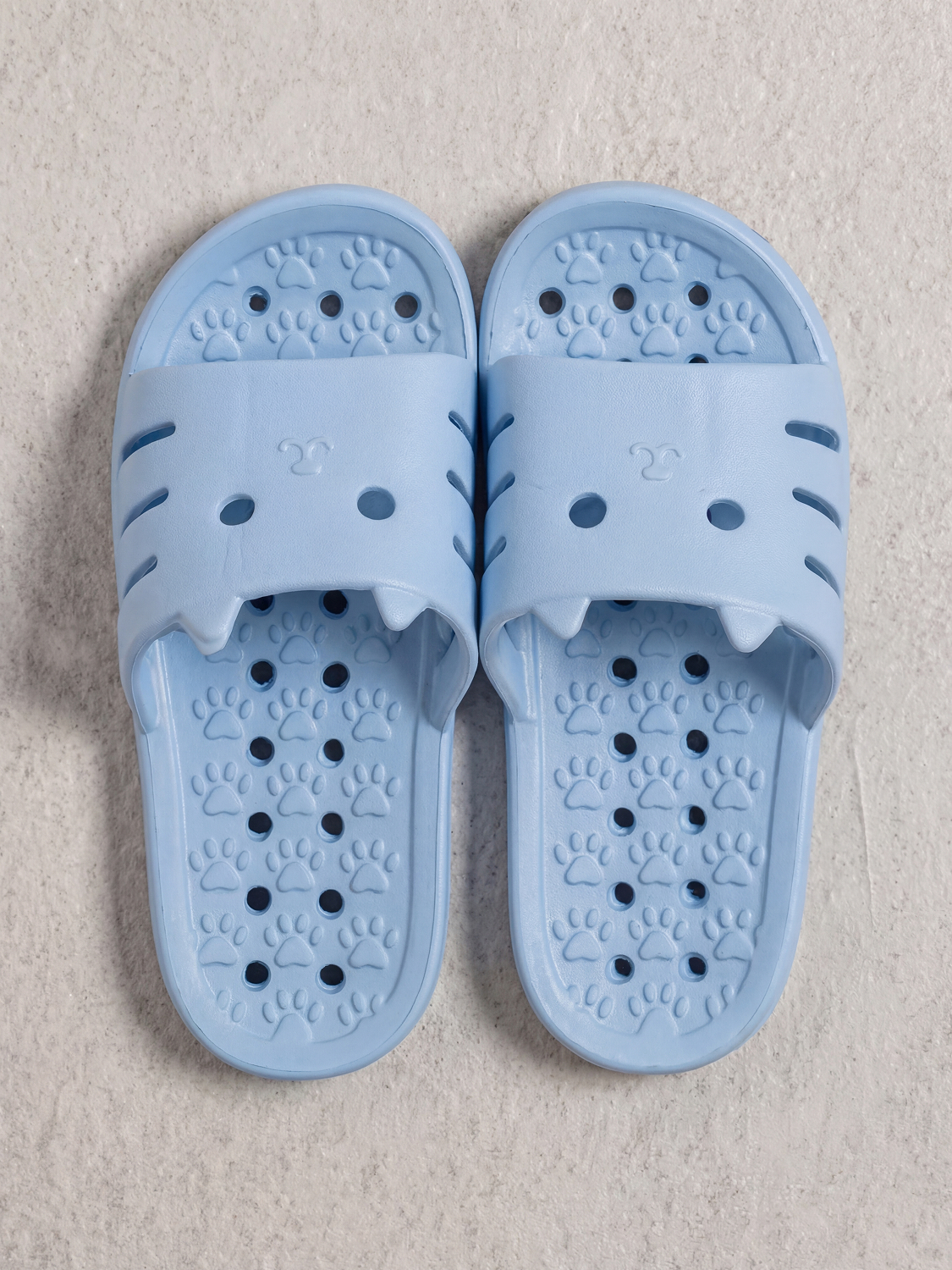 EVA Character Children's Bathroom Shoes Blue