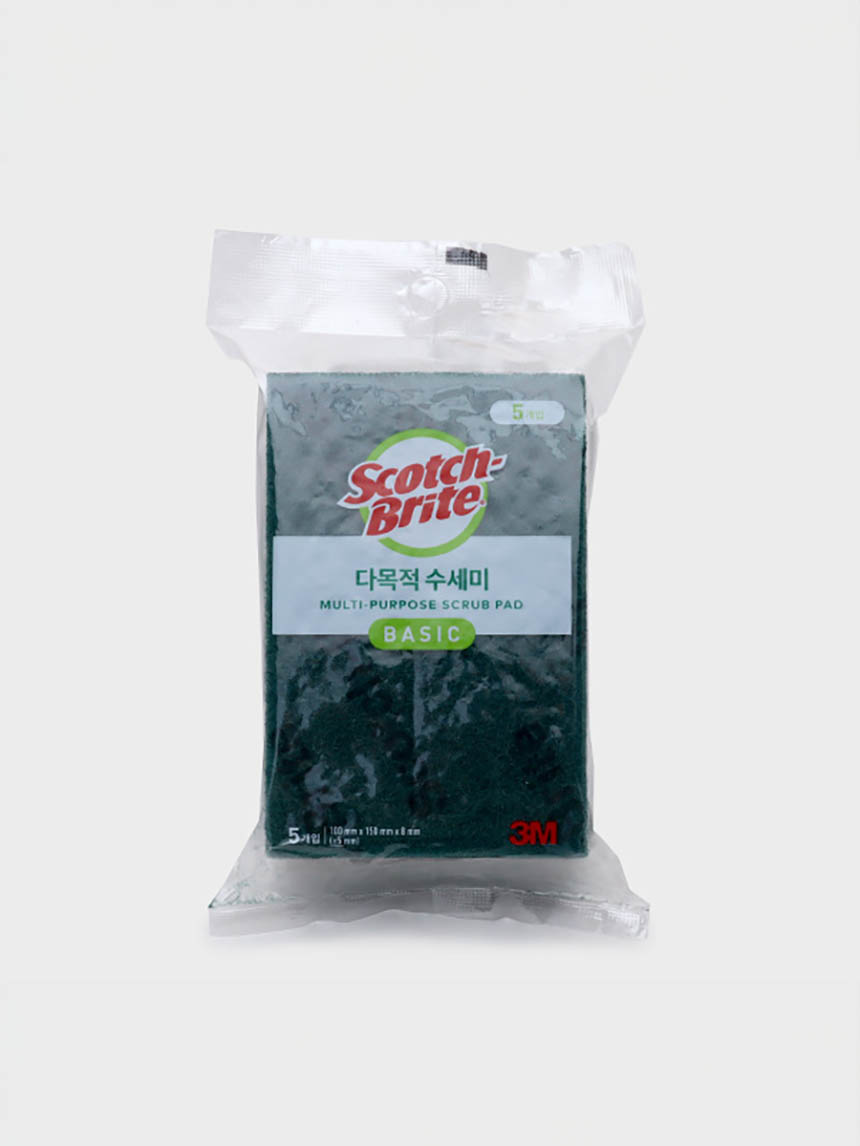 Scotchbrite Basic Multipurpose Scrubber 5pcs