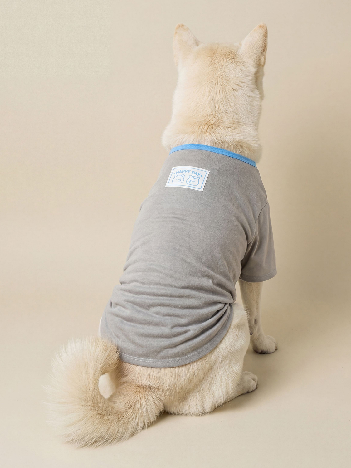 [Pet] Comfortable neck short-sleeved shirt 2XL