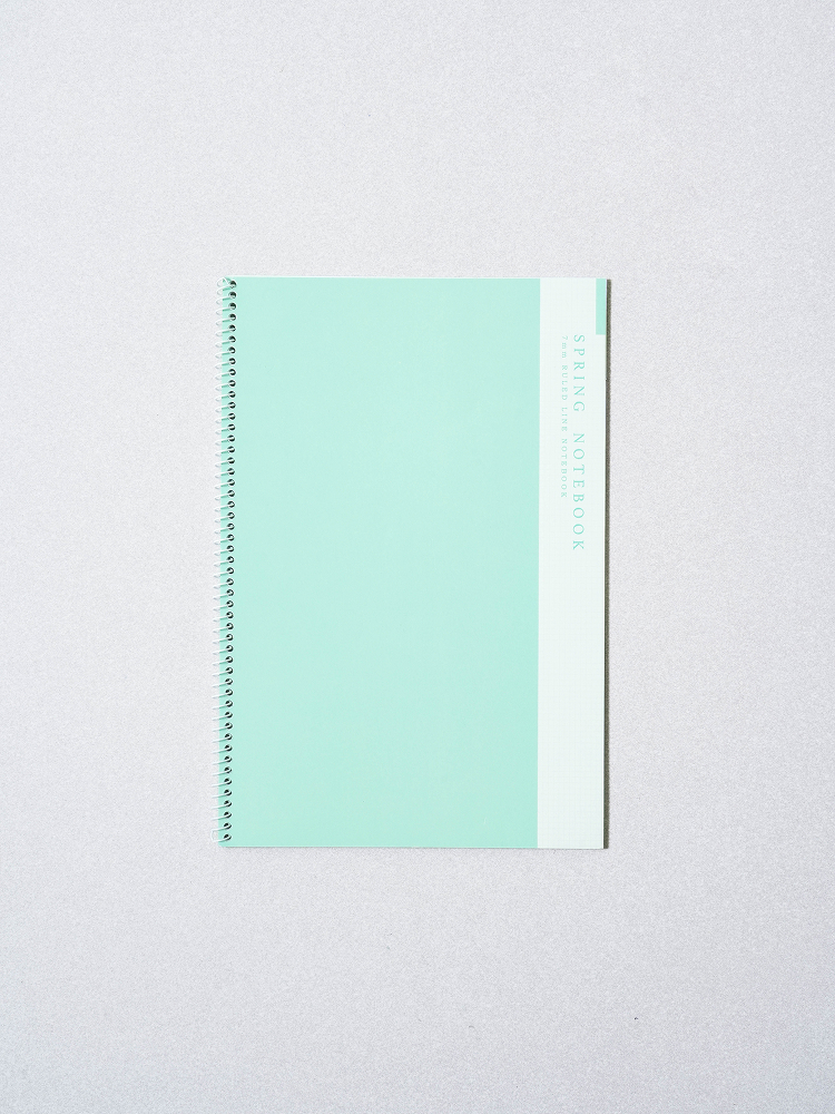 Middle and high school students wired notebook 32 sheets mint
