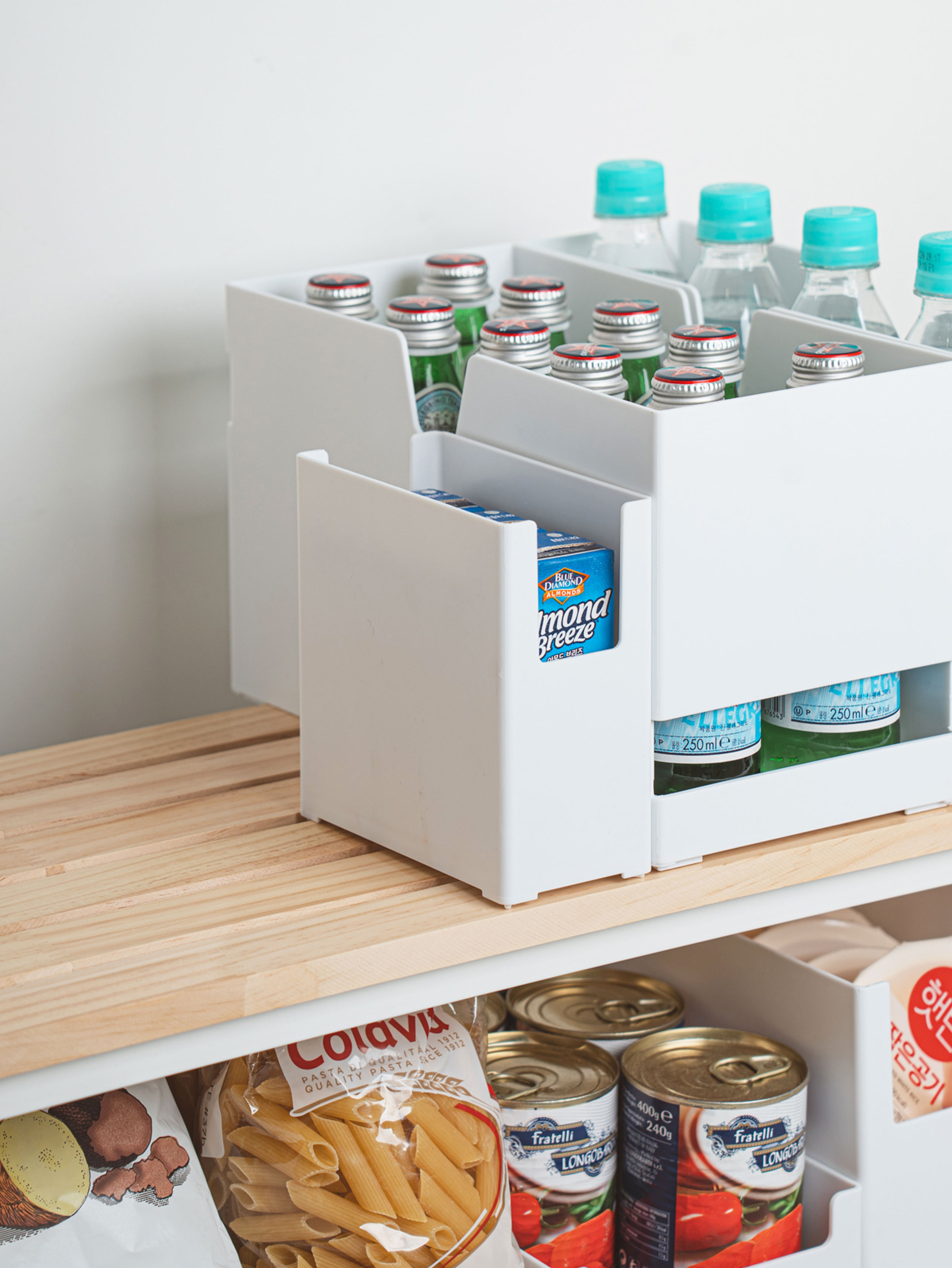 Simple pantry storage box (approx. 14*7*15 cm)