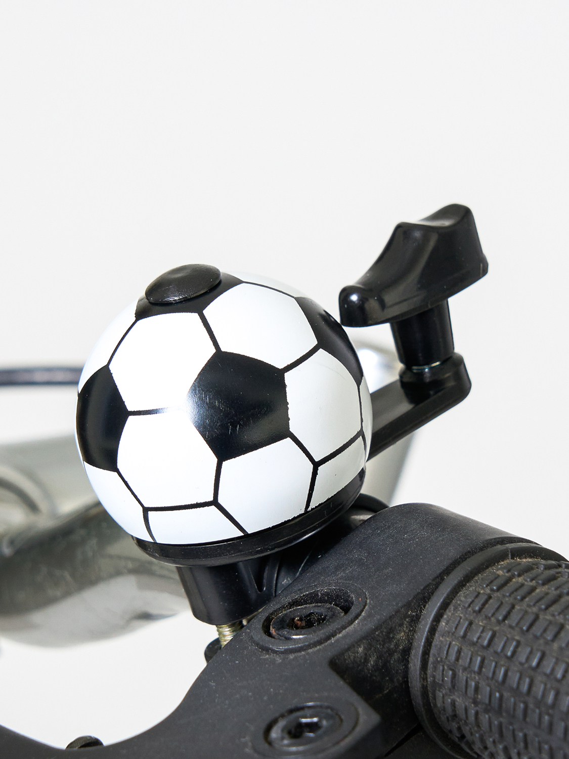 soccer ball shaped bicycle bell