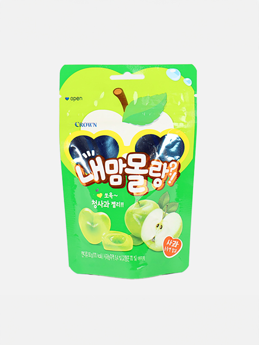 Crown My Mom Molang Sook Green Apple 50g
