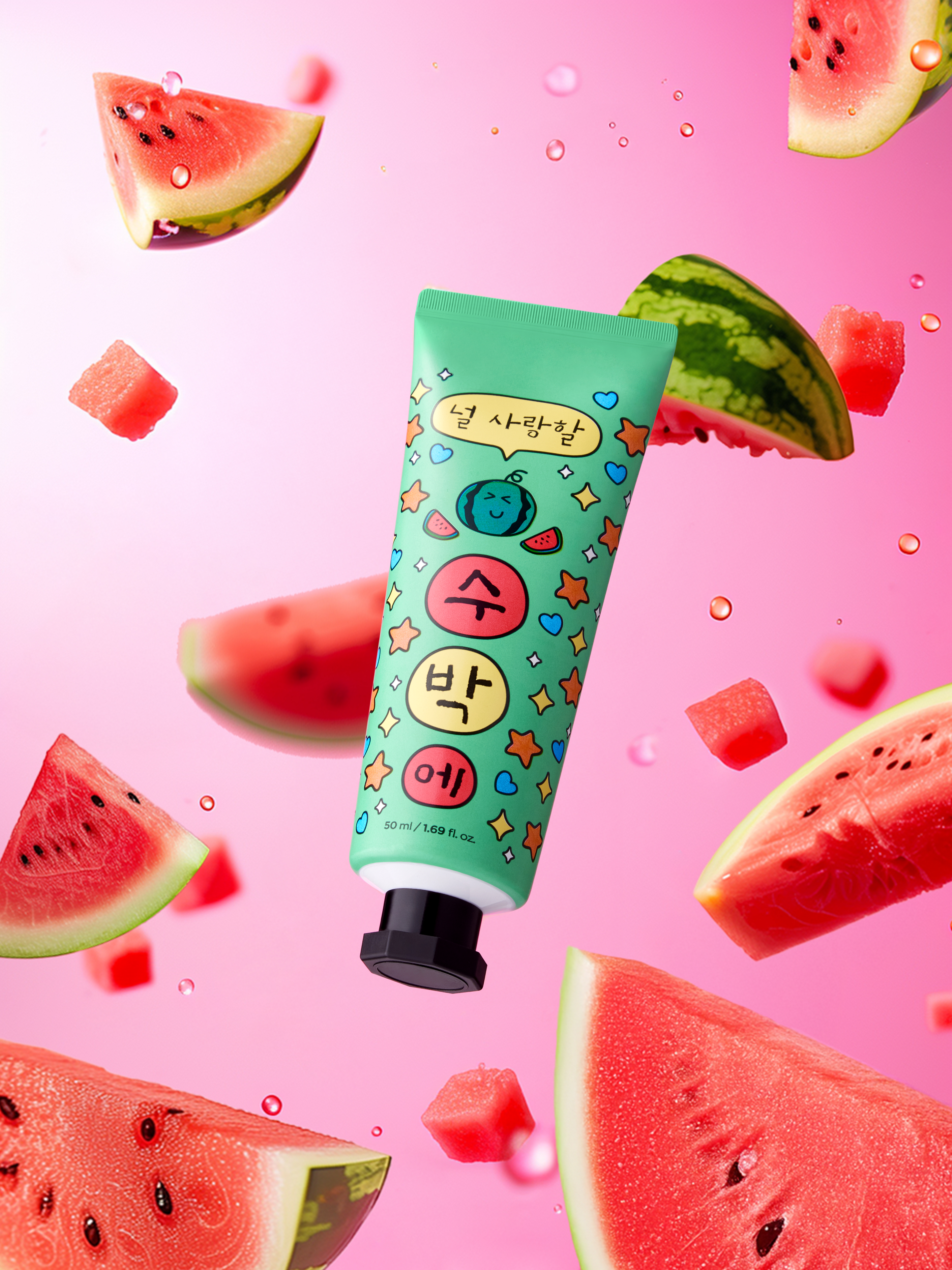 The Face Shop Fruit Talk Watermelon Hand Cream 50 ml