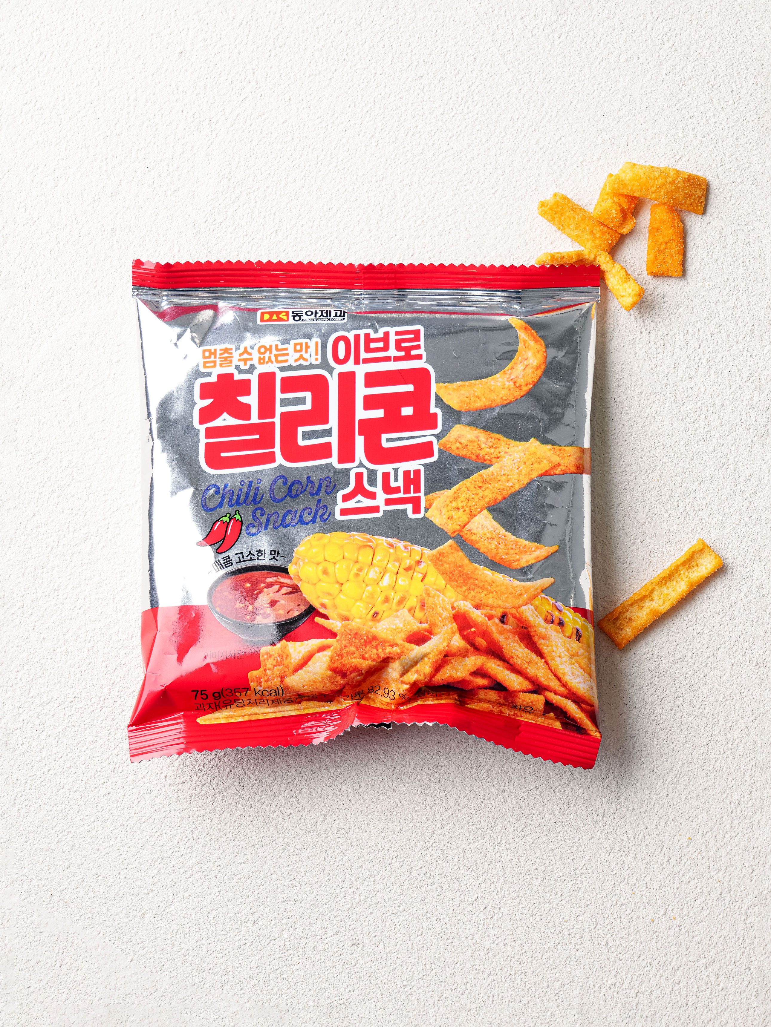 Donga Ibro Chili Corn Snack 75 g