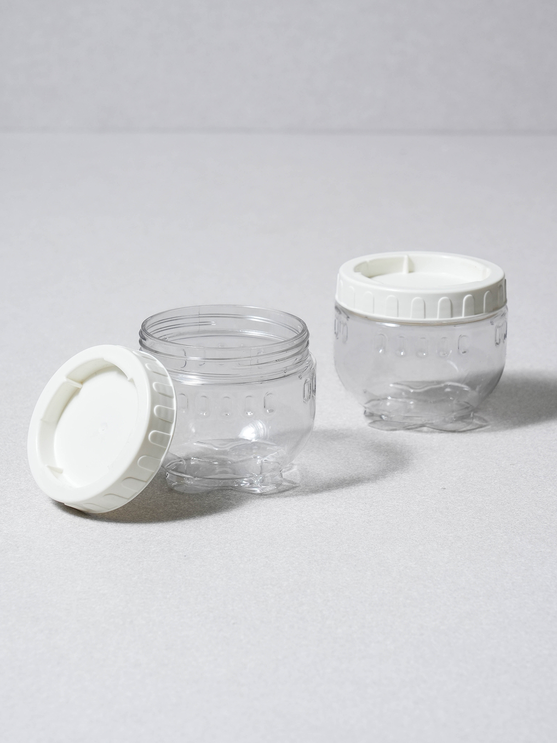 2 combinable storage containers, 250 ml