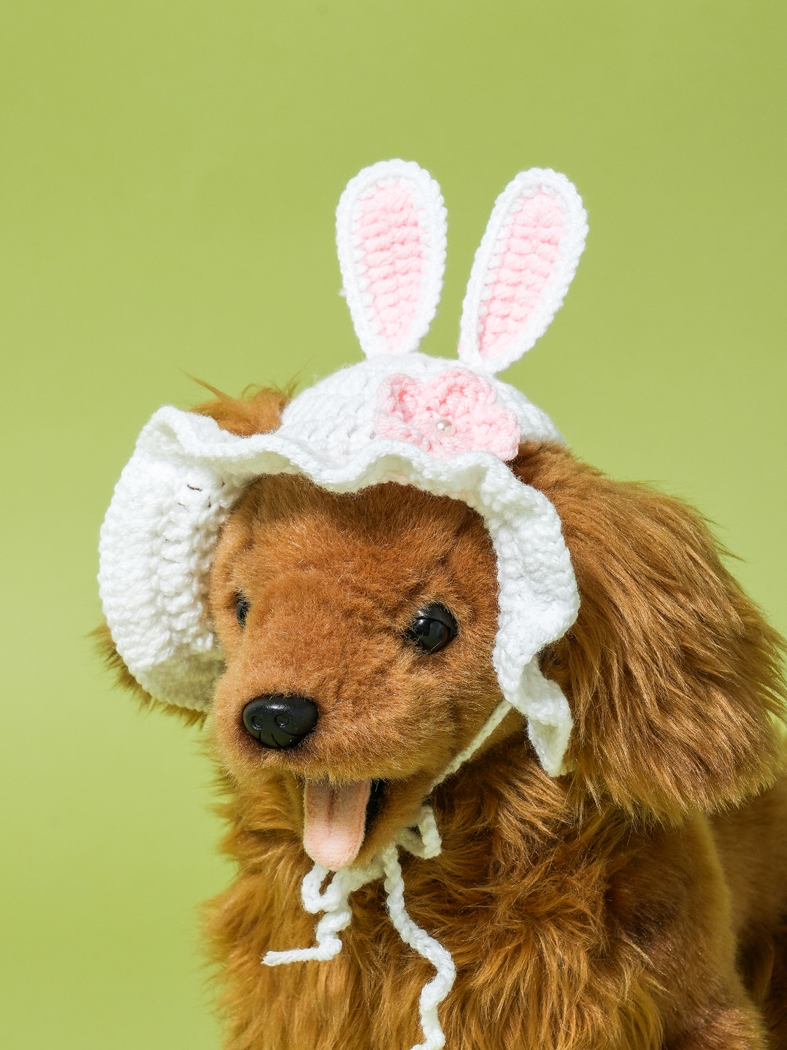 [Pet] Knitted Hat Rabbit Ears