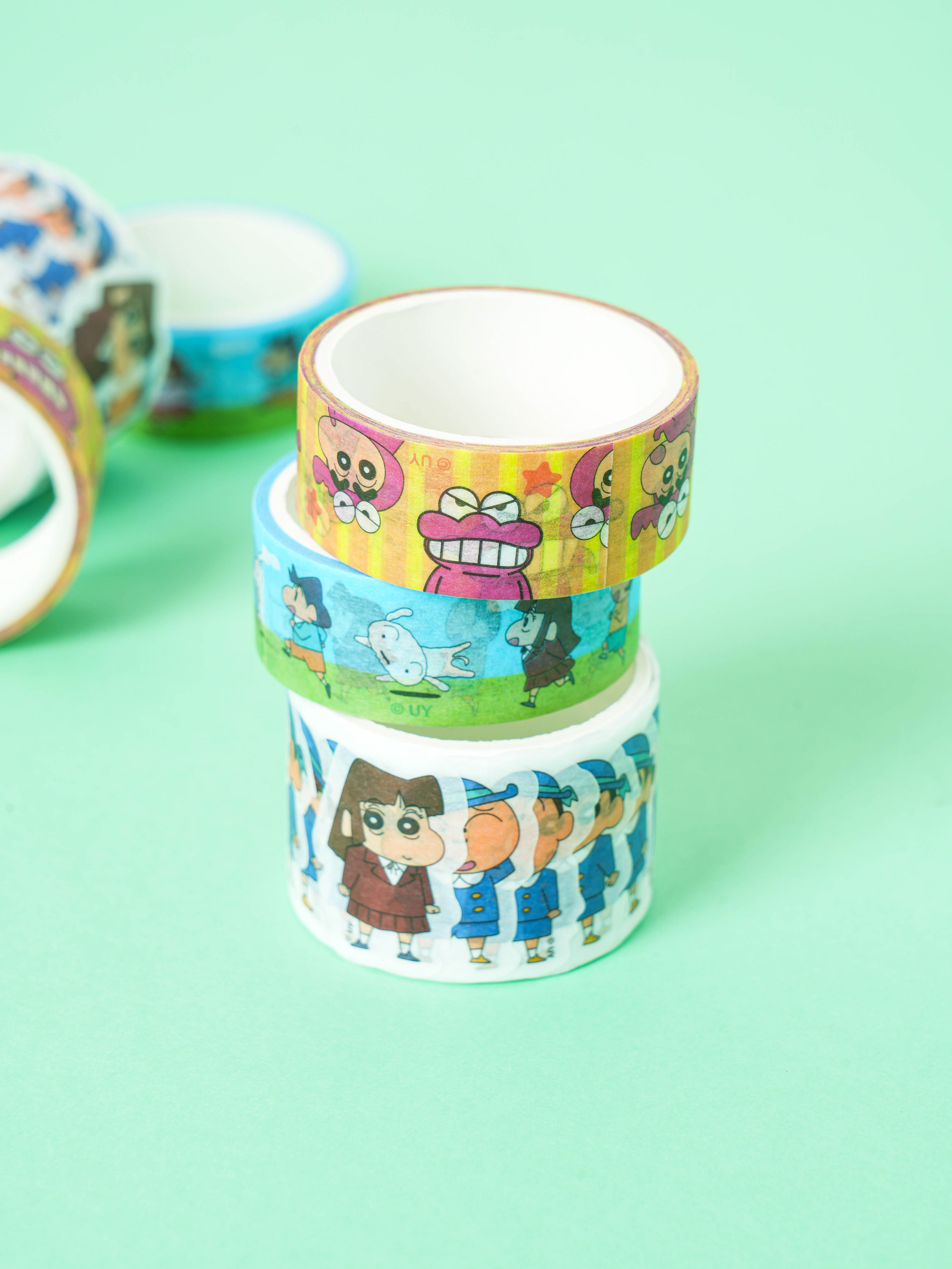 Crayon Shin-chan removable masking tape kindergarten