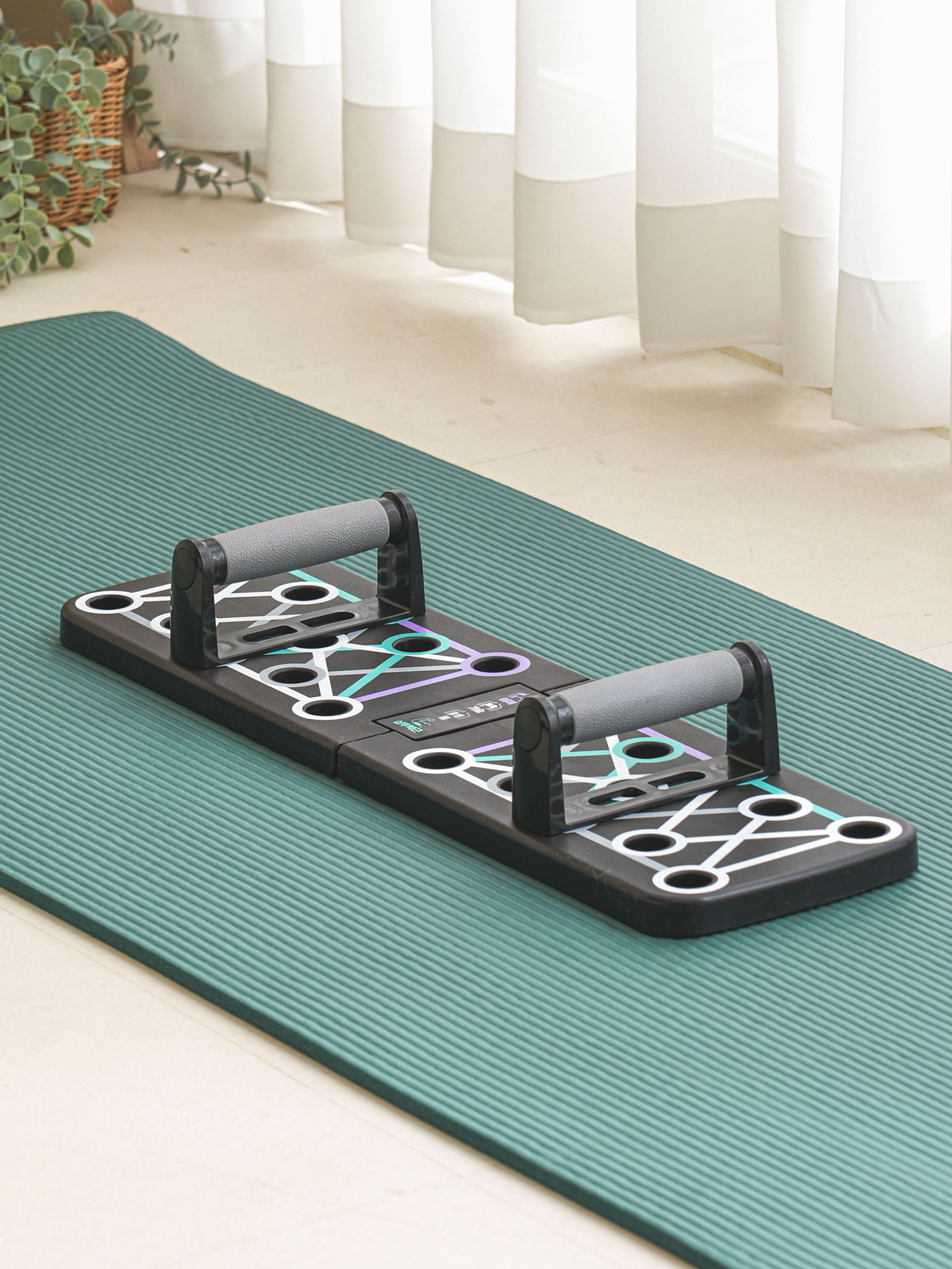 foldable pushup board